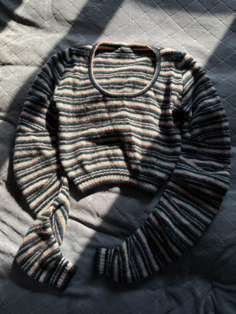 Kiko Kostadinov Kiko Kostadinov23AW Striped Knitted Sweater Size US S / EU 44-46 / 1 - 1 Thumbnail