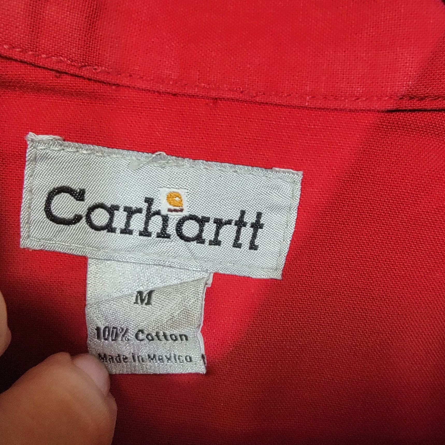 Carhartt Carhartt Shirt Men Regular Small? (Original says Medium) Carhartt Men's Shirt Size Medium Regular Short Sleeve Workwear Size US M / EU 48-50 / 2 - 2 Thumbnail