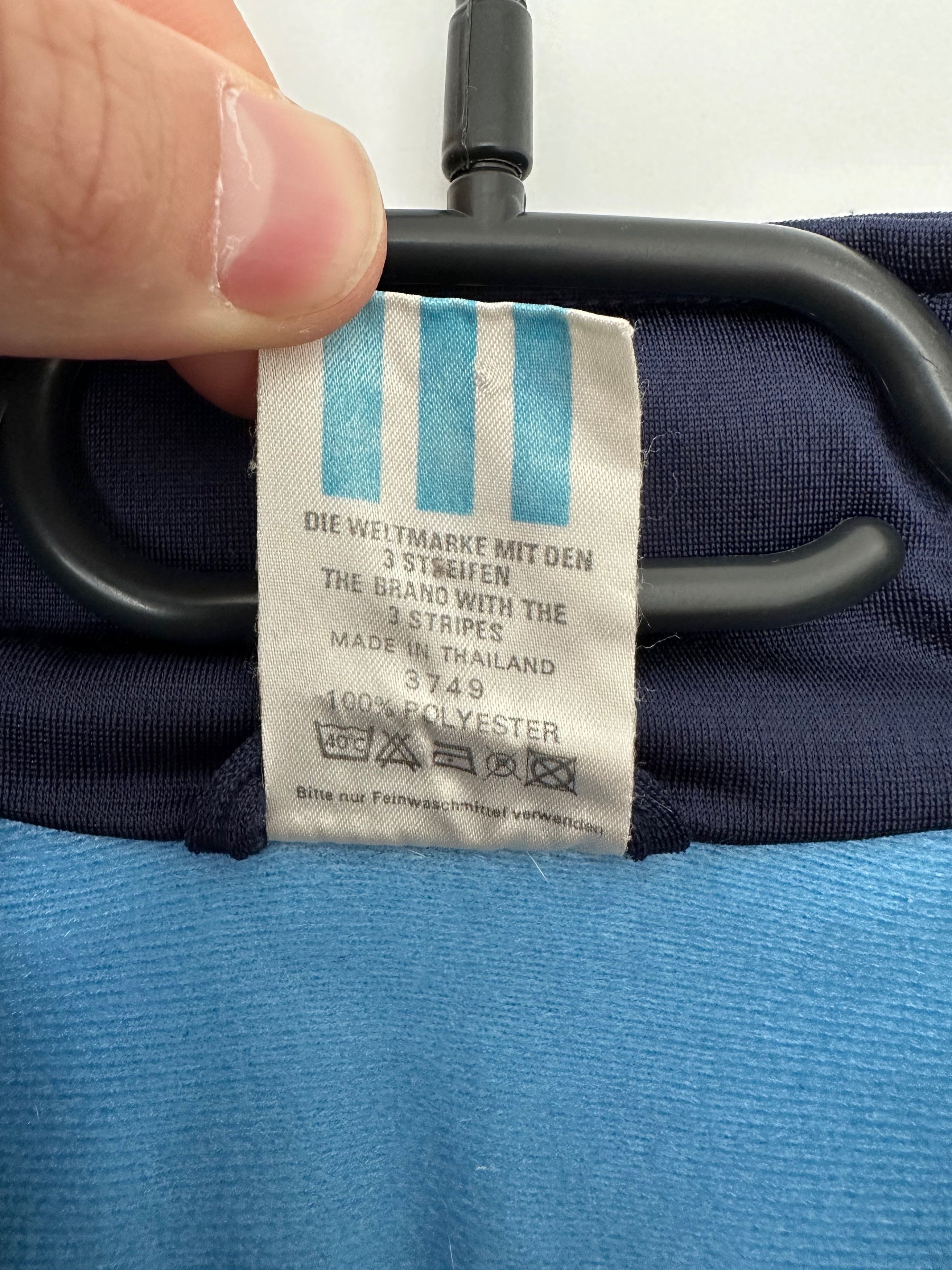 Adidas 80's 90's Adidas Originals athletic top full zip big logo Size US M / EU 48-50 / 2 - 6 Thumbnail