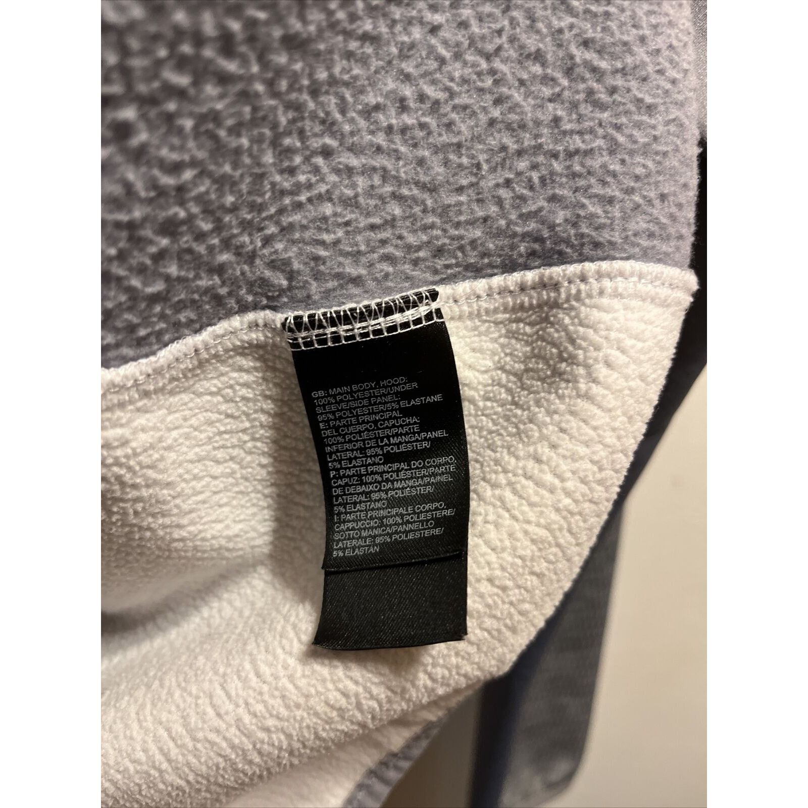 The North Face The North Face Womens M Gray LS Polyester Windbreaker Jacket Size M / US 6-8 / IT 42-44 - 13 Thumbnail