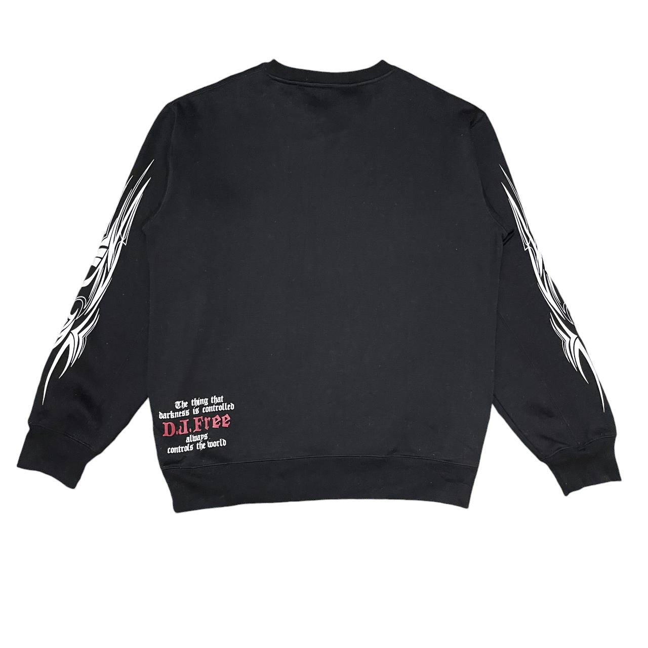 Japanese Brand Vintage DJ Free Dragon Design Crewneck Sweatshirt Size US L / EU 52-54 / 3 - 8 Thumbnail