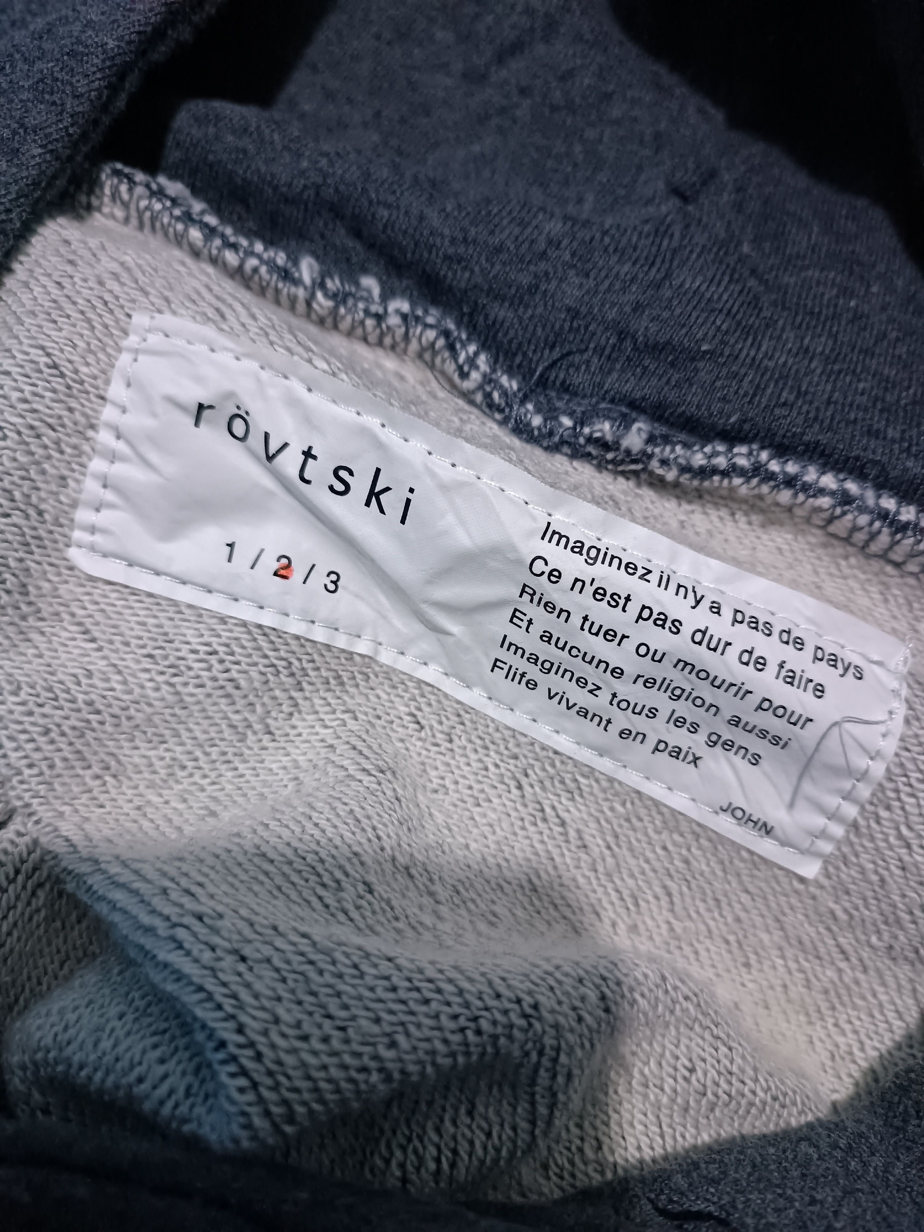 Japanese Brand Asymmetrical Zip Hoodie Sweater Size US M / EU 48-50 / 2 - 7 Thumbnail