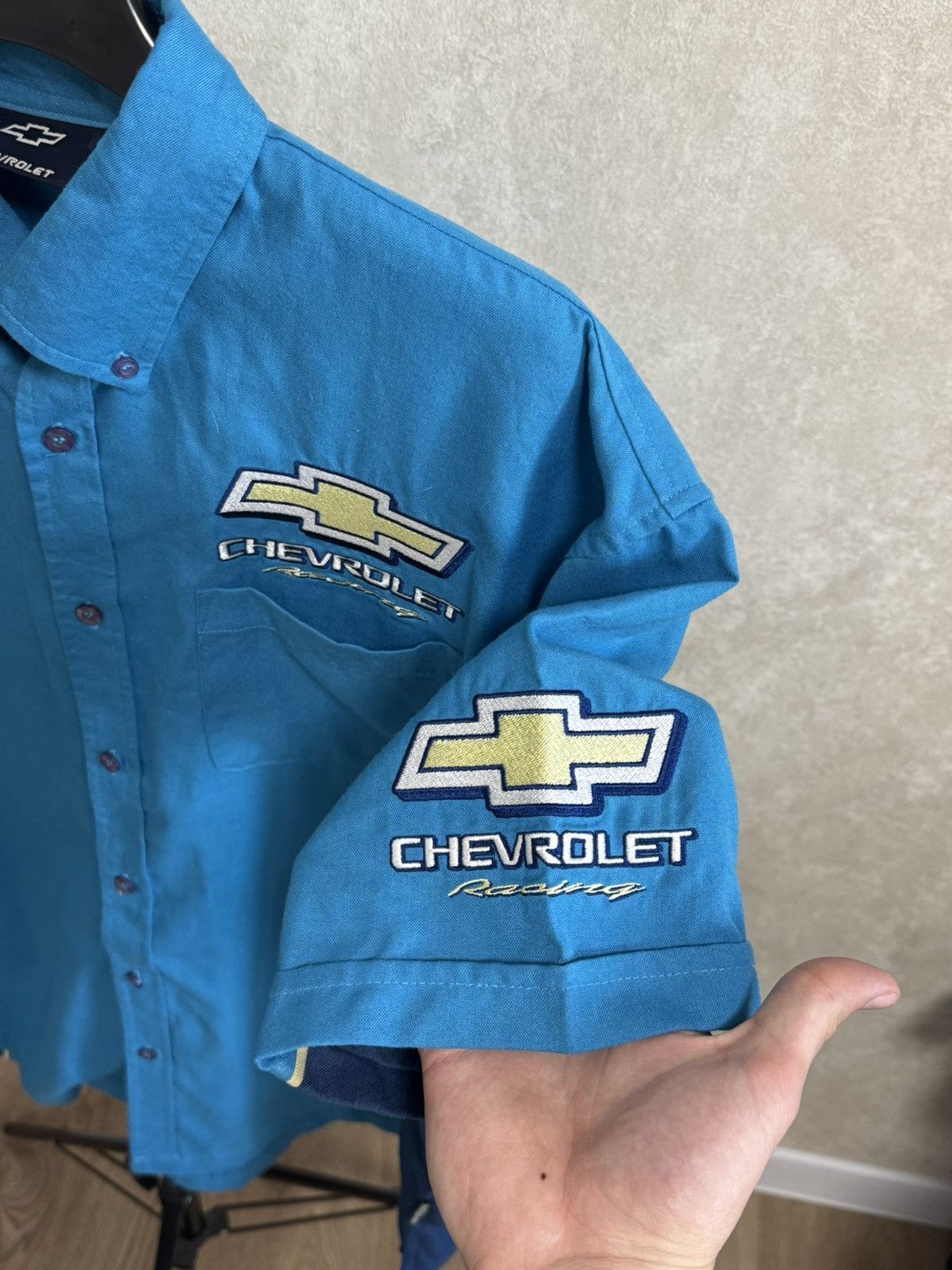 NASCAR × Vintage Vintage Chevrolet racing Y2K tee shirt jacket size L Size US L / EU 52-54 / 3 - 10 Thumbnail