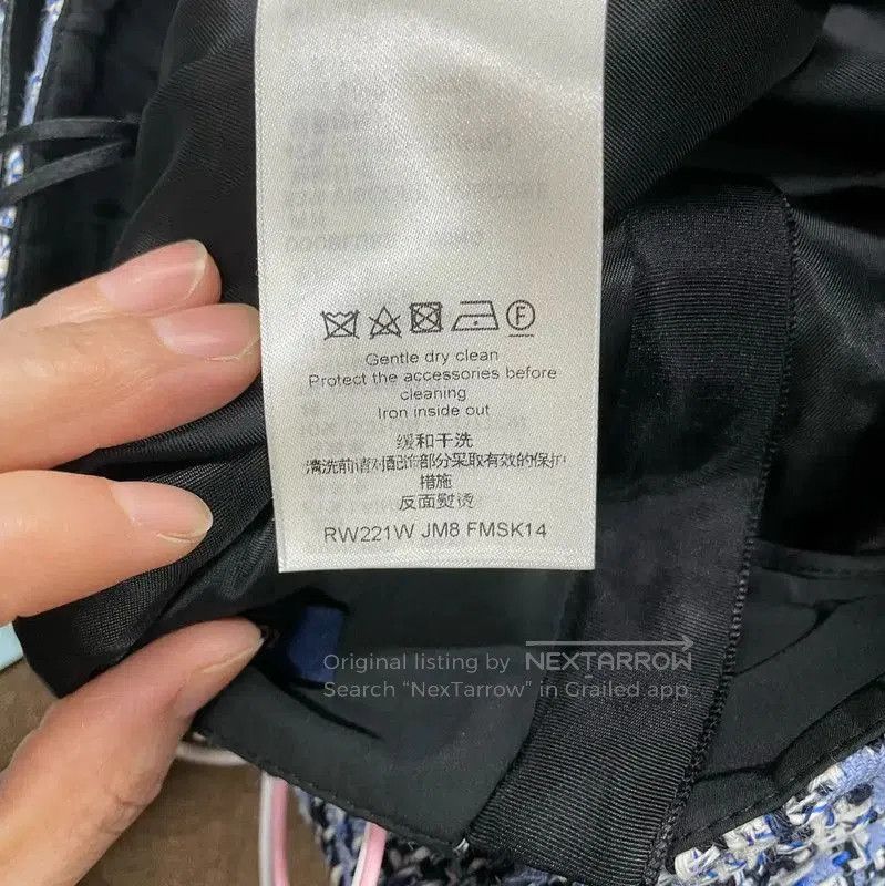 Louis Vuitton Louis Vuitton Blue Wool Women’s Shorts . Size 23" - 5 Thumbnail
