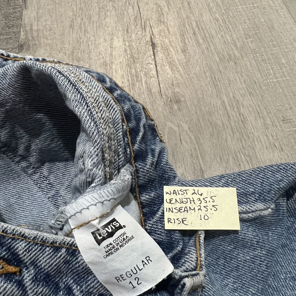 Levi's × Vintage VTG 90's Levis Orange Tab Blue 31350‐0214 Denim USA Jeans Size 26" / US 2 / IT 38 - 6 Thumbnail