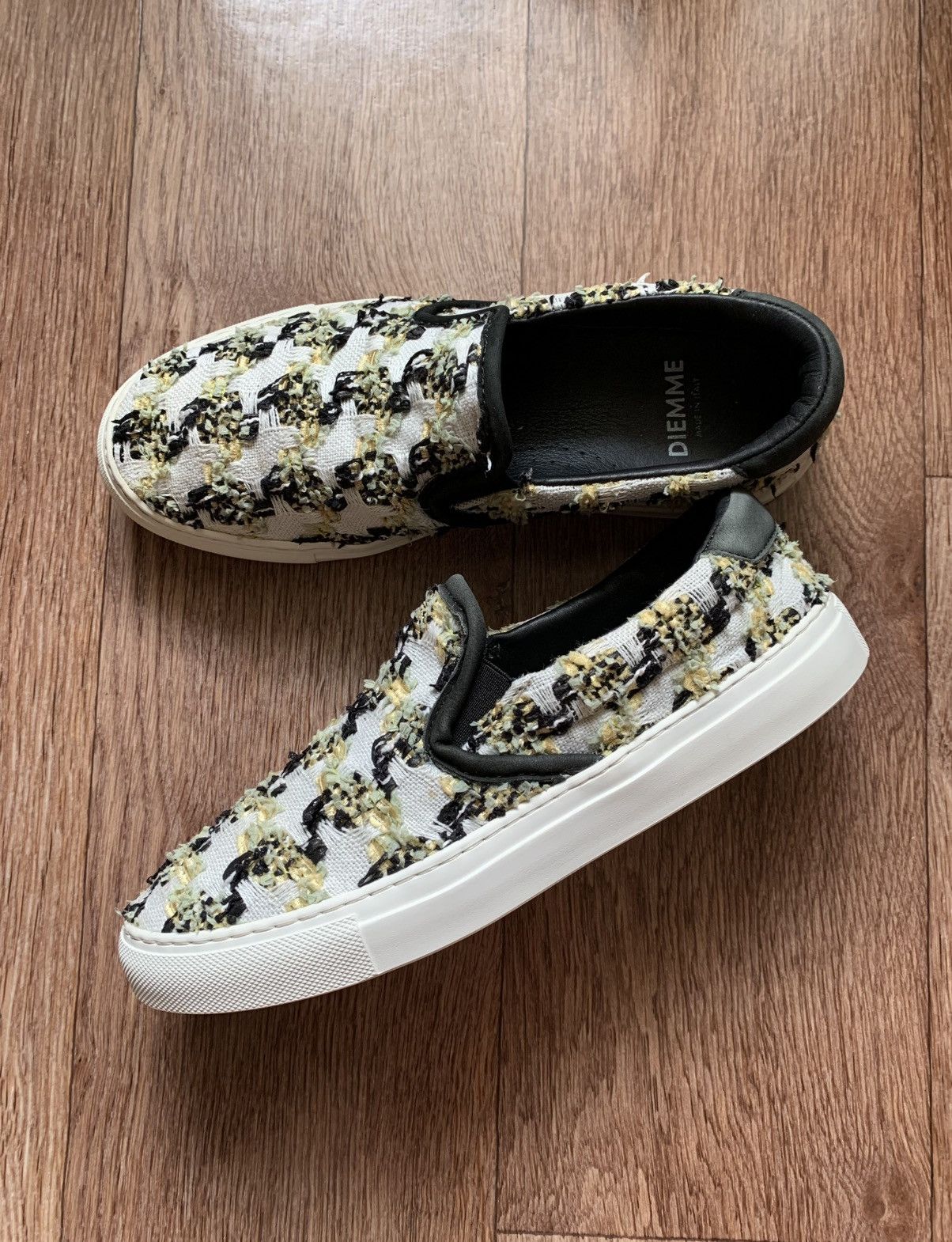 Designer × Diemme Diemme Leather Garda Slip-on Sneakers Prada style Size US 7.5 / EU 40-41 - 1 Thumbnail