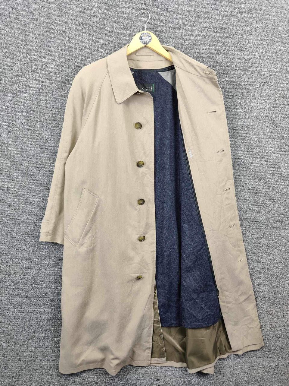 Allegri Vintage Allegri Single Breasted Trench Coat Size US L / EU 52-54 / 3 - 7 Thumbnail