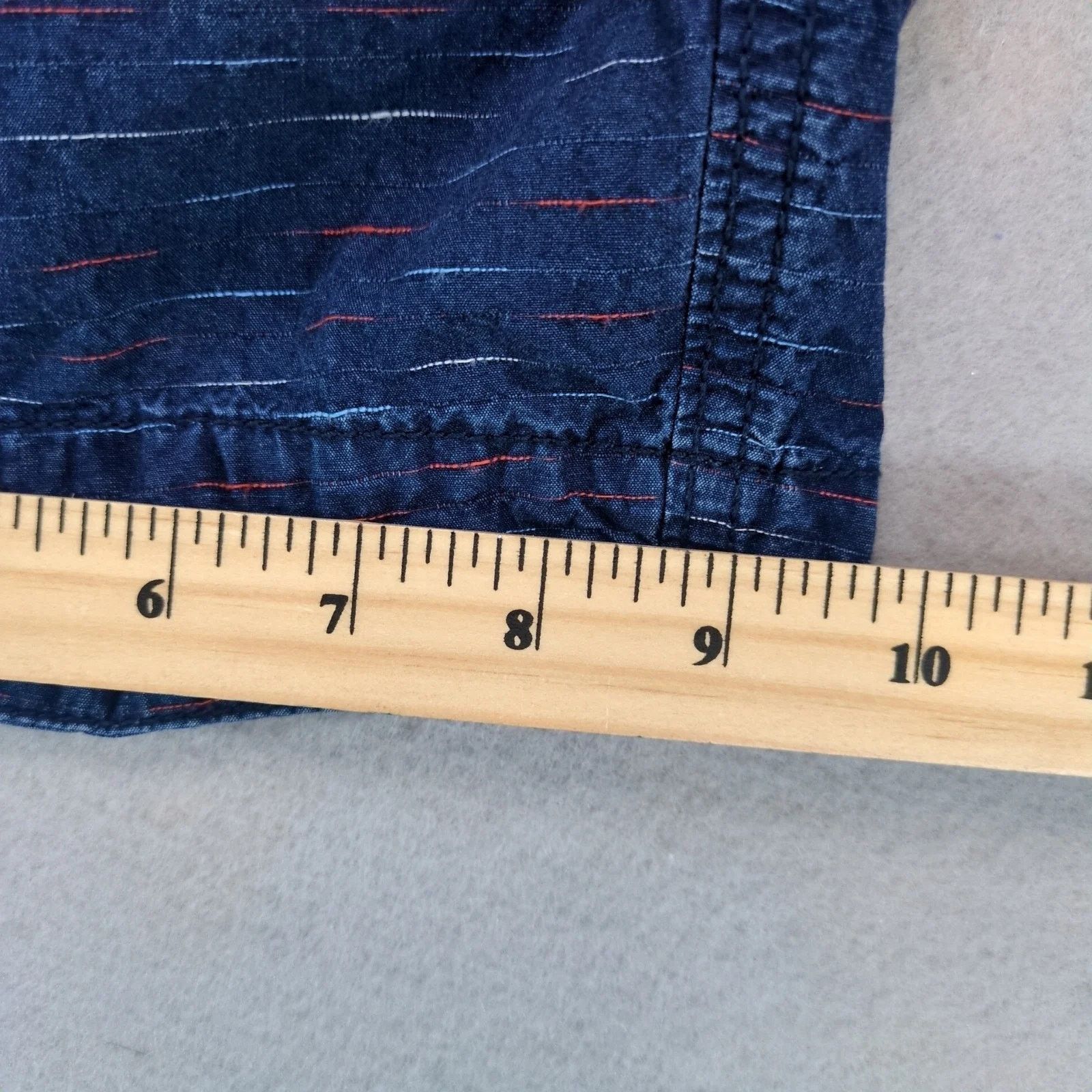 Hollister Hollister Beach Prep Fit Blue Multi Shorts Men's 30x7" Size US 30 / EU 46 - 8 Thumbnail