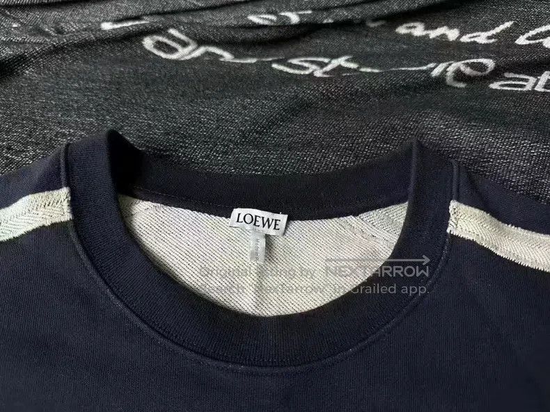 Loewe Loewe Embroidered logo hoodie Size L / US 10 / IT 46 - 2 Thumbnail