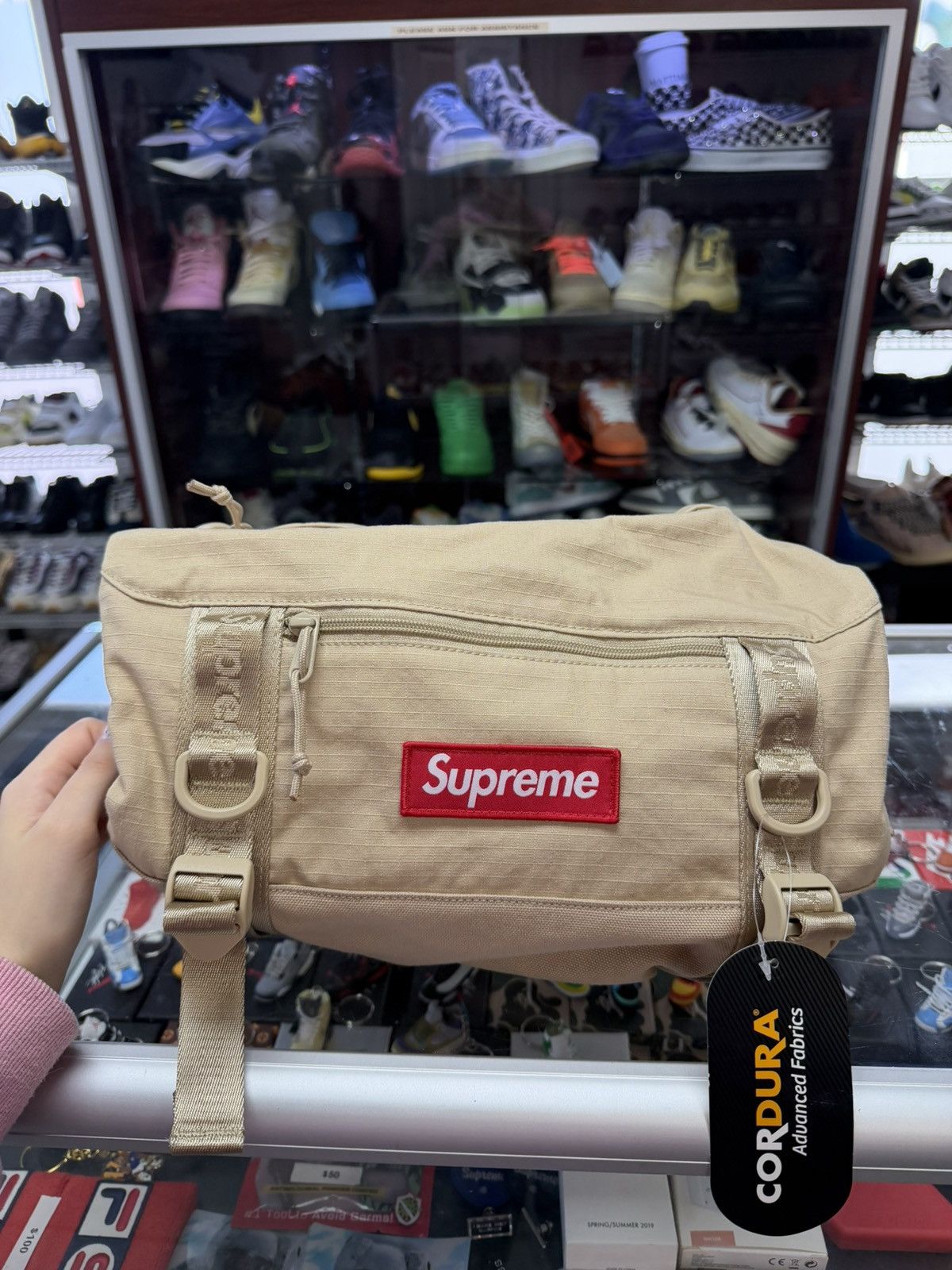 Supreme Supreme SS26 Utility Bag (Beige) Size ONE SIZE - 1 Thumbnail