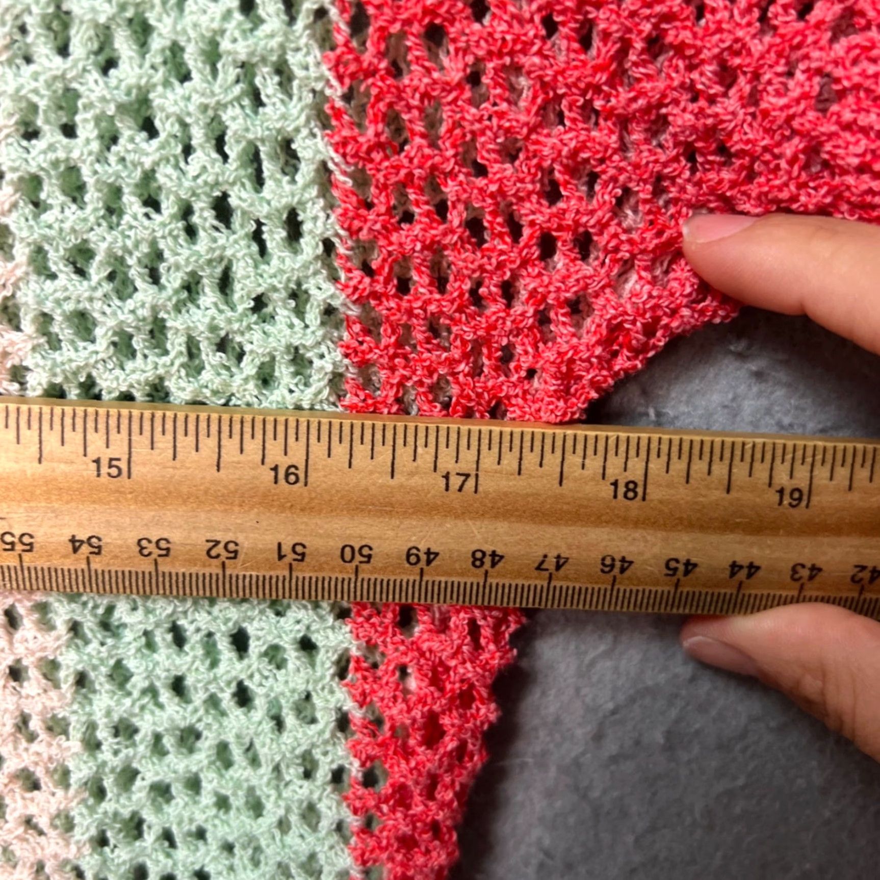 Cider Cider Shirt Womens XL Multicolor Crochet Knit Button-Up Short Sleeve Top Size XL / US 12-14 / IT 48-50 - 5 Thumbnail