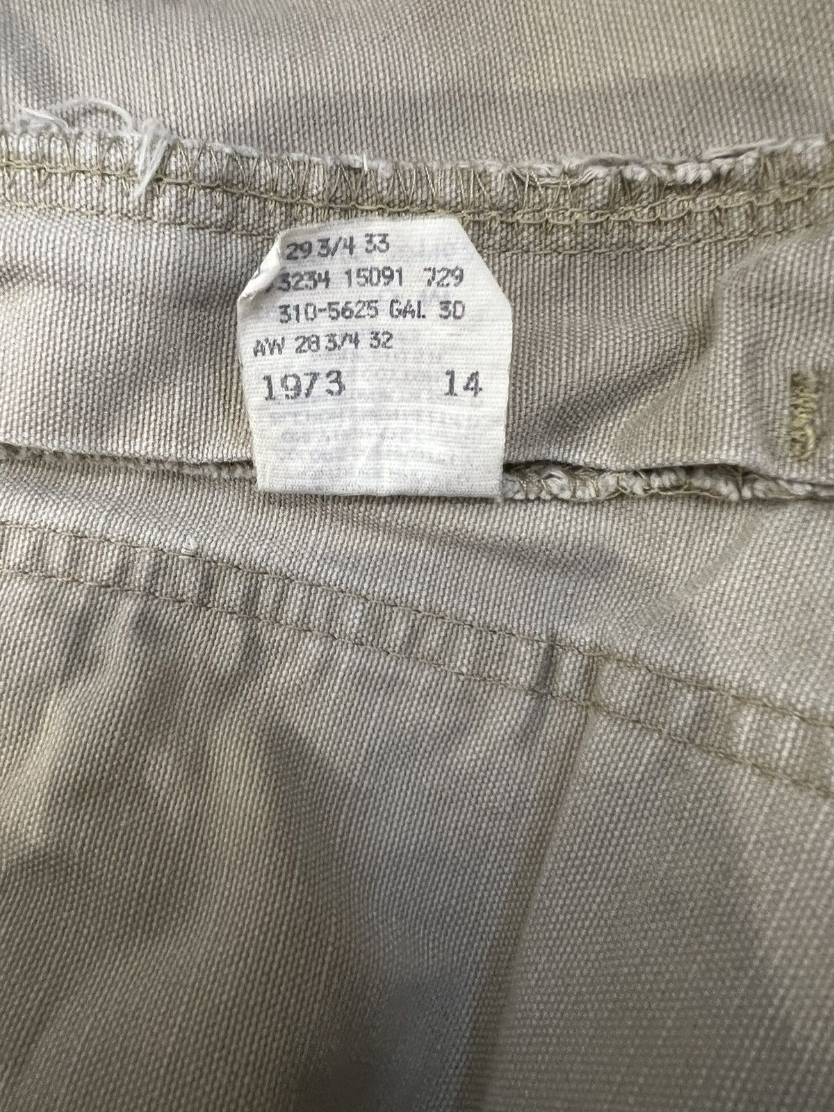 Lee Vintage womens lee riveted carpenter workwear pants Size 27" / US 4 / IT 40 - 4 Thumbnail