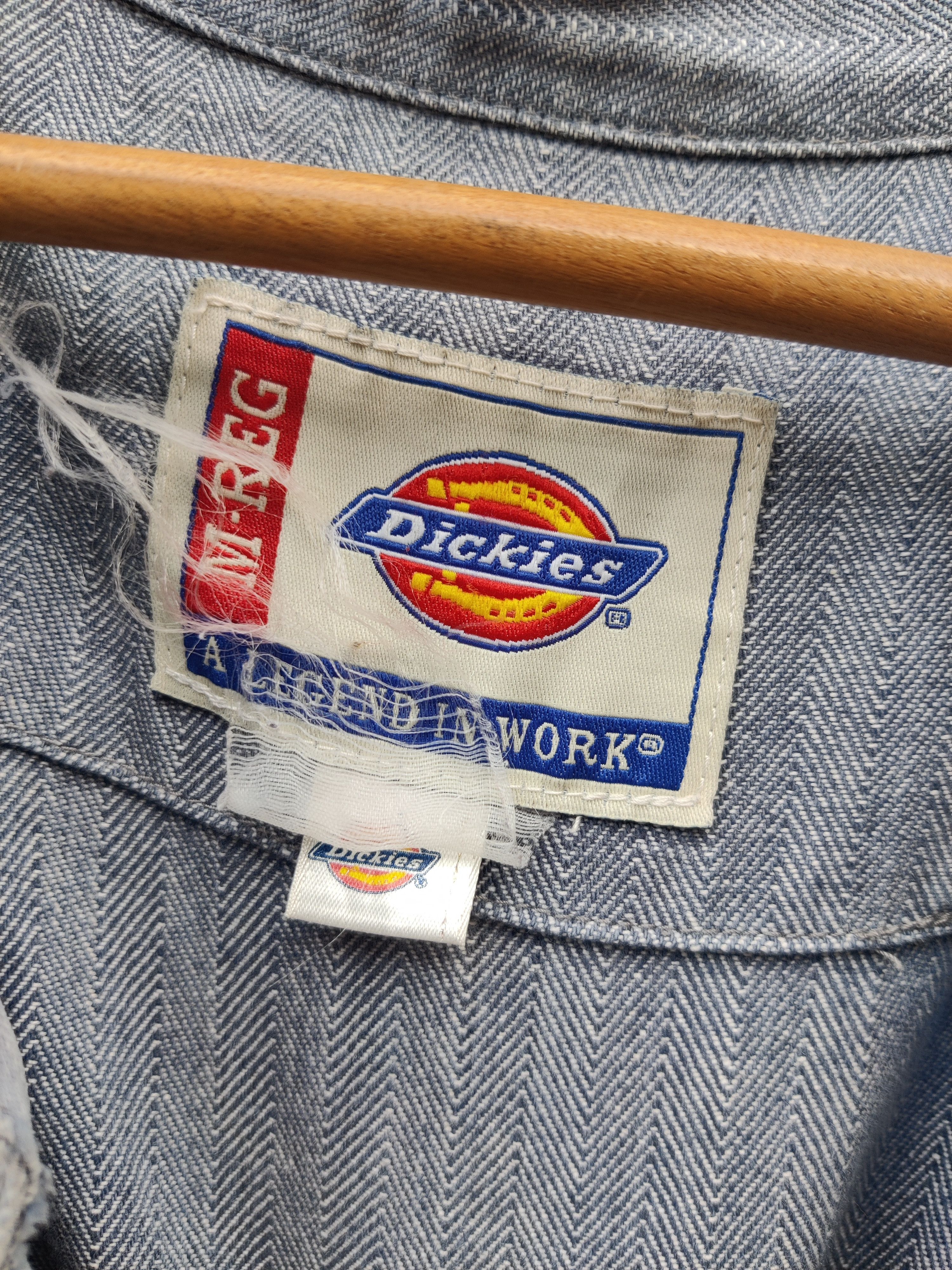 Dickies Vintage Distressed Dickies Herringbone Twill Coverall Size US 36 / EU 52 - 20 Thumbnail