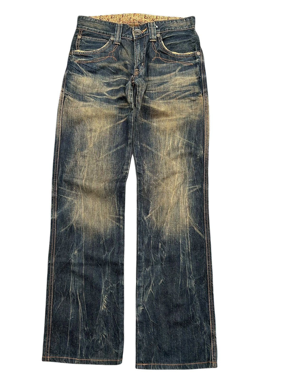 Edwin × Japanese Brand × Jean Vintage Edwin BTZ503 Rusty Mudwash Japanese Denim Jeans Size US 30 / EU 46 - 5 Thumbnail