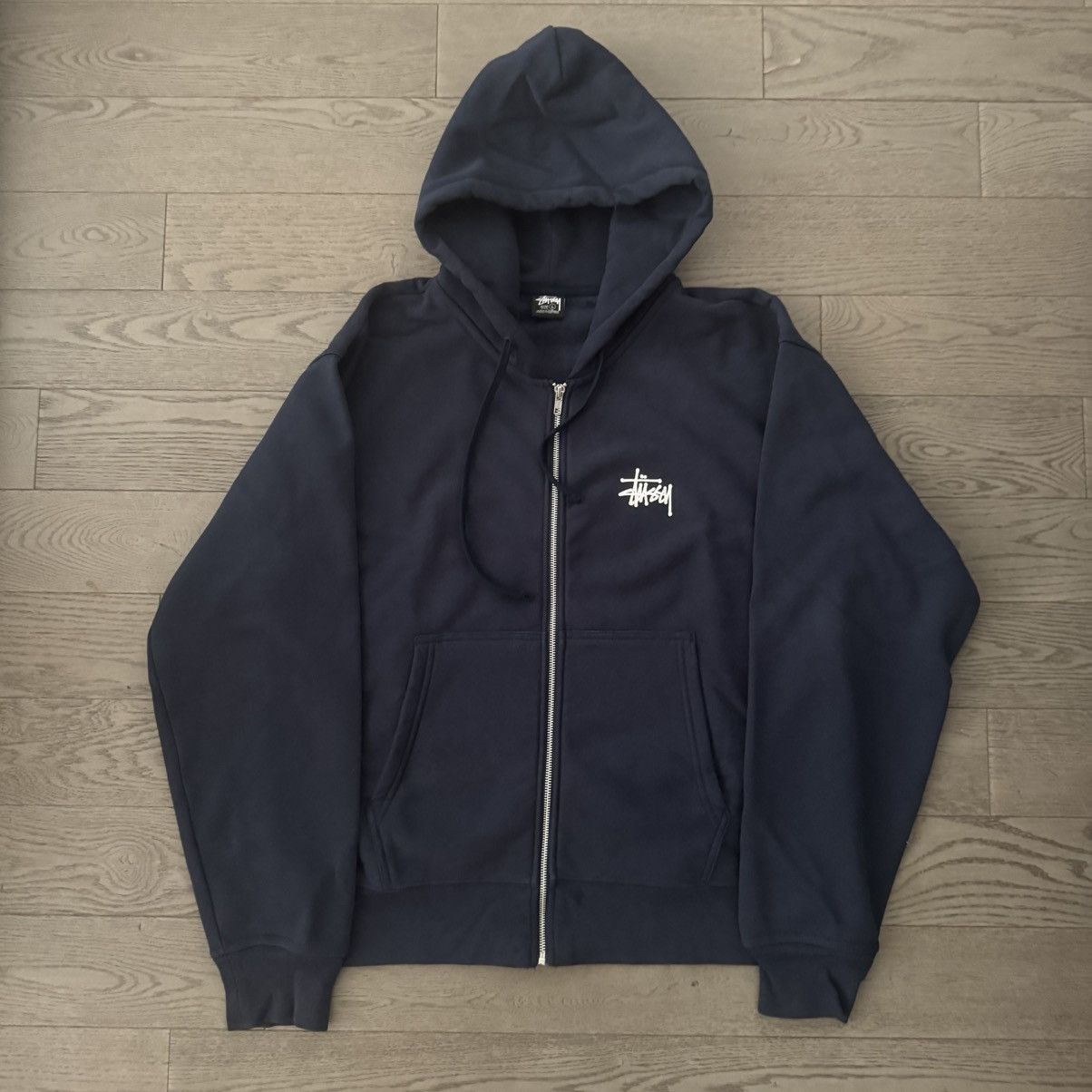 Stussy Stussy Zip Hoodie Size US L / EU 52-54 / 3 - 1 Thumbnail