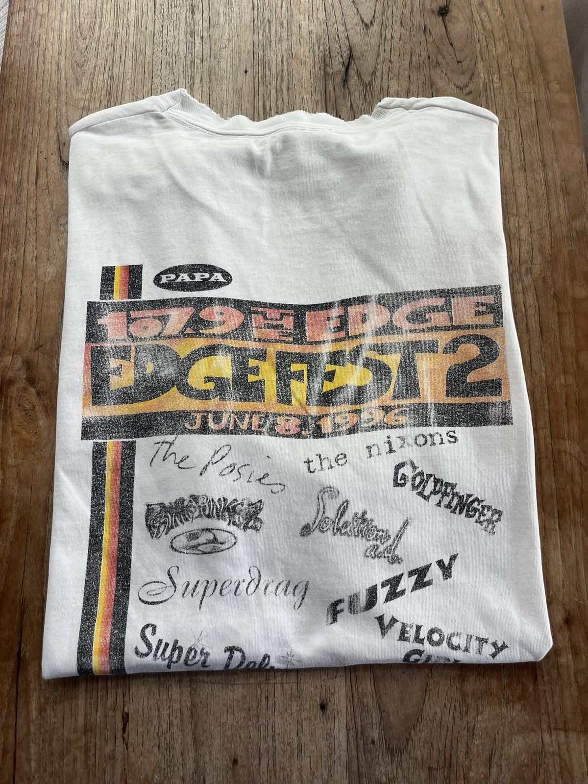 Vintage PAPA 107.9 THE EDGE FEST 2 1996 