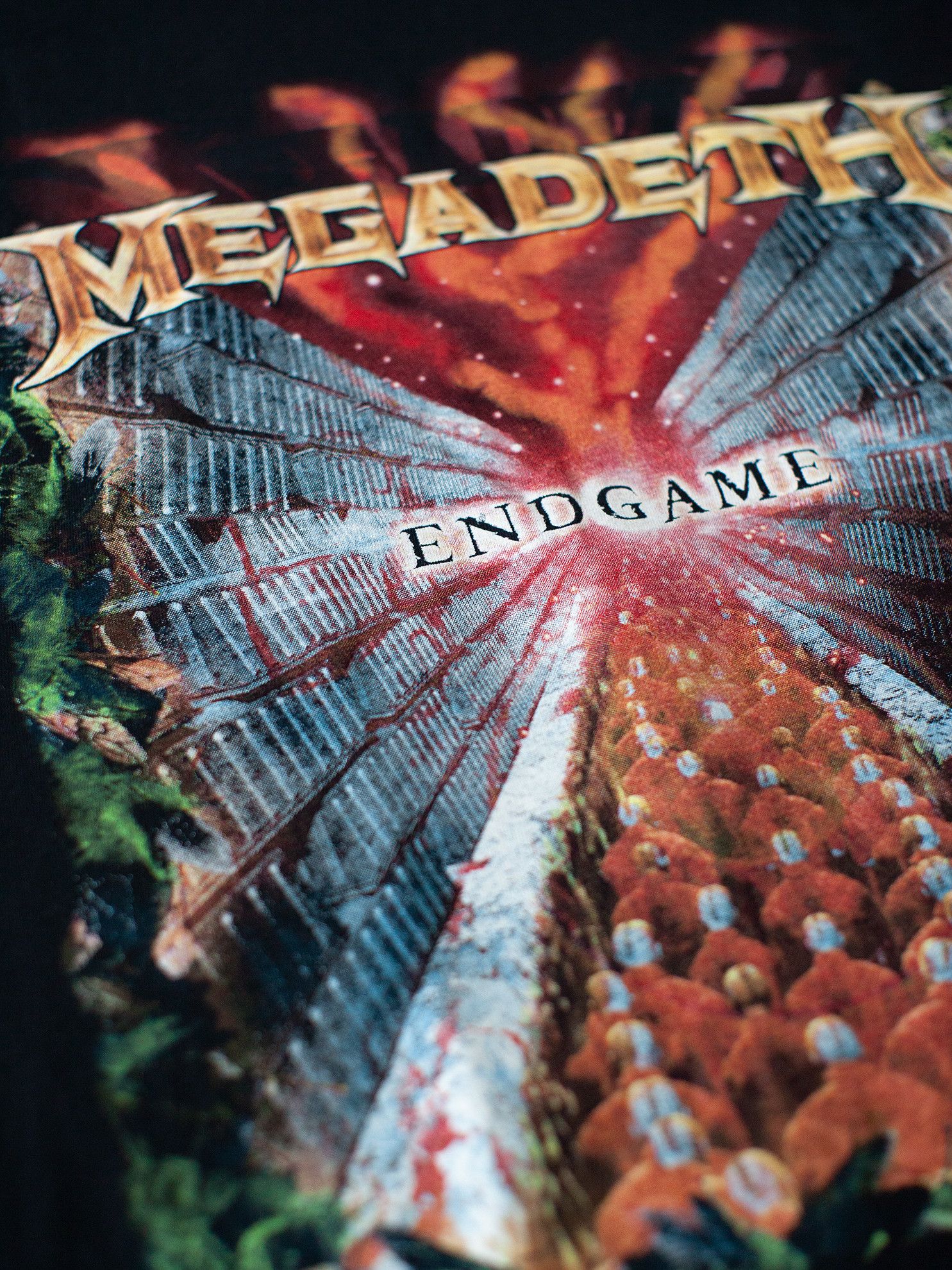 Band Tees Almost Vintage 2009 Megadeth "Endgame" Metal Band T-Shirt Size US M / EU 48-50 / 2 - 4 Thumbnail