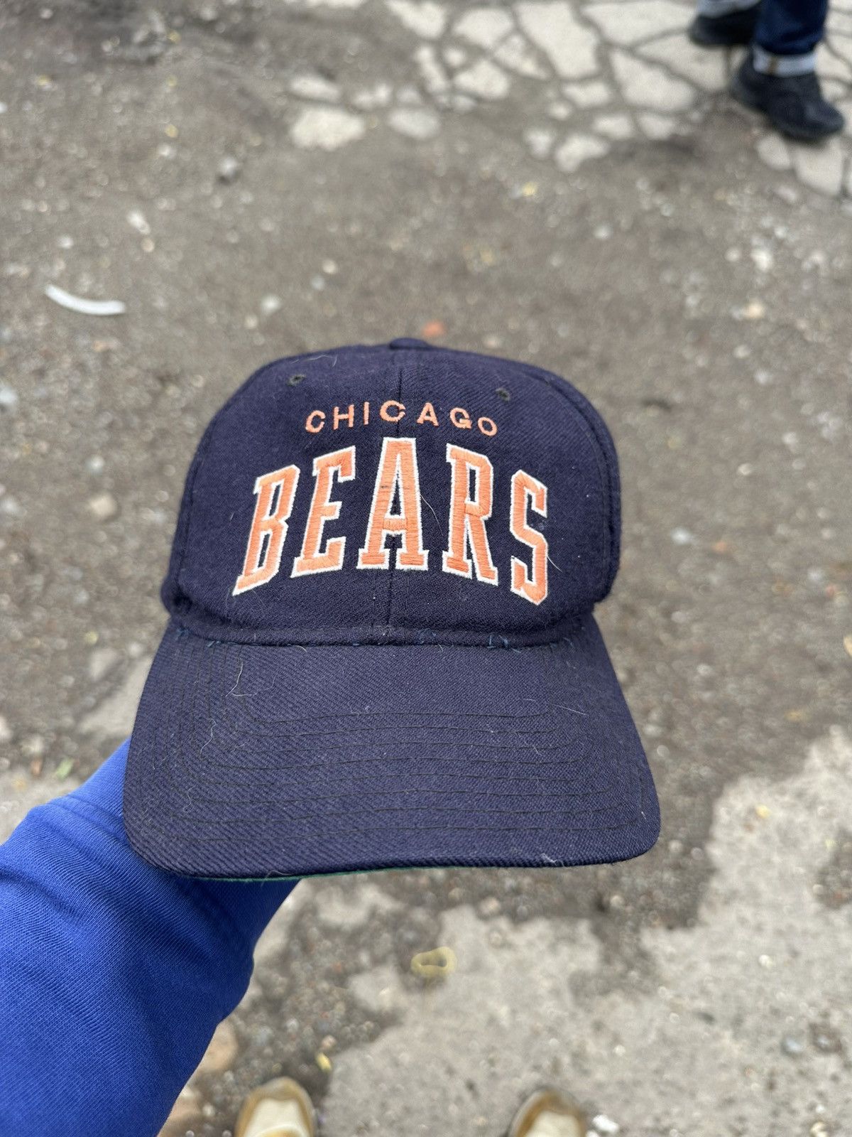 Starter Vintage 90s Chicago Bear SnapBack Wool Cap NFL Starter Size ONE SIZE - 1 Thumbnail