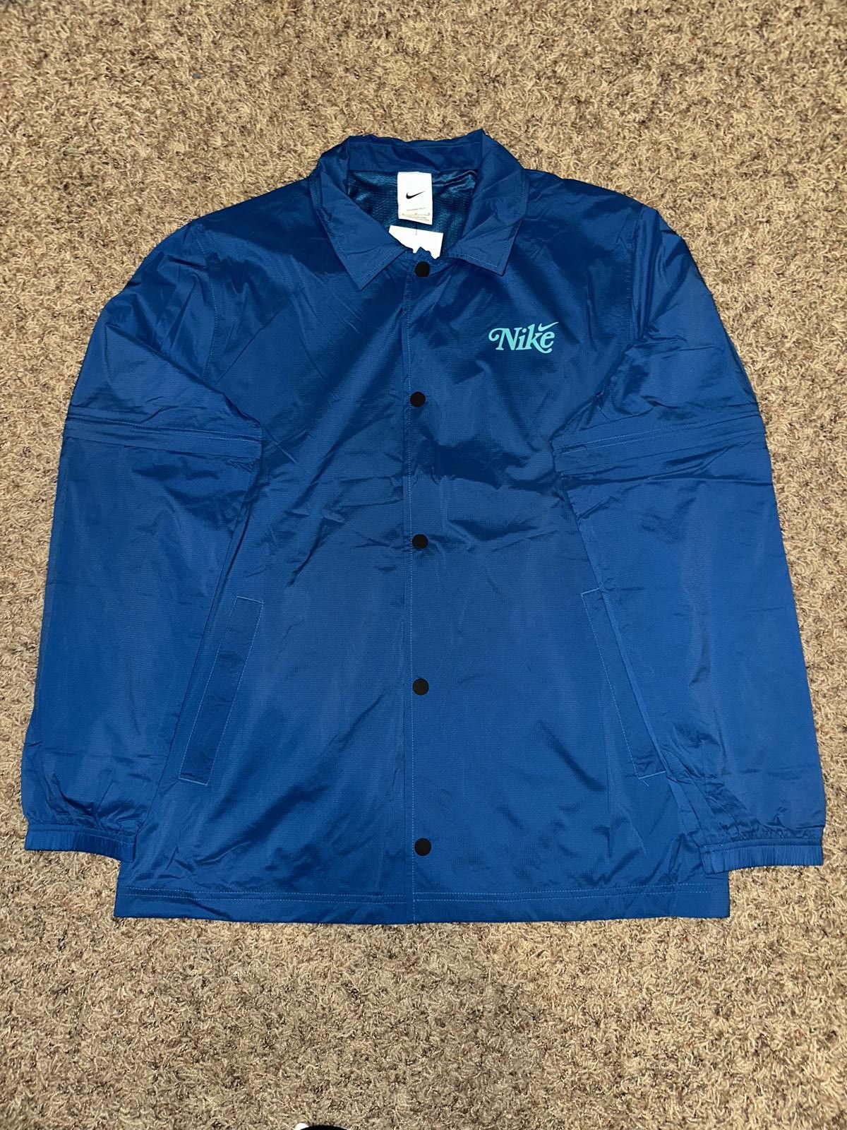 Nike Nike Mens STORM-FIT ConvertibleGreen Teal Golf Jacket Size US M / EU 48-50 / 2 - 1 Thumbnail