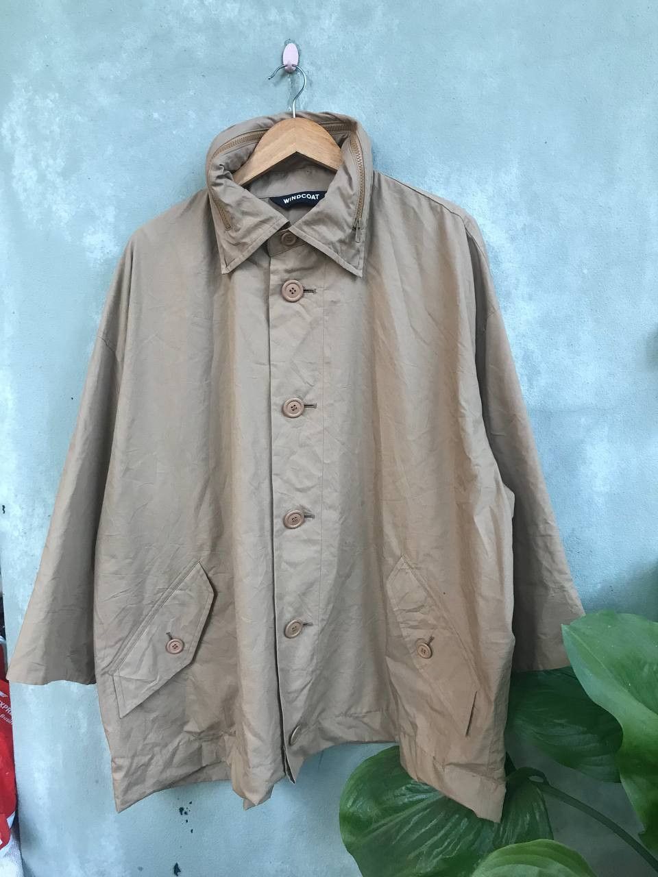 Issey Miyake × Japanese Brand Vintage Issey Miyake Windcoat 80s Size US M / EU 48-50 / 2 - 1 Thumbnail
