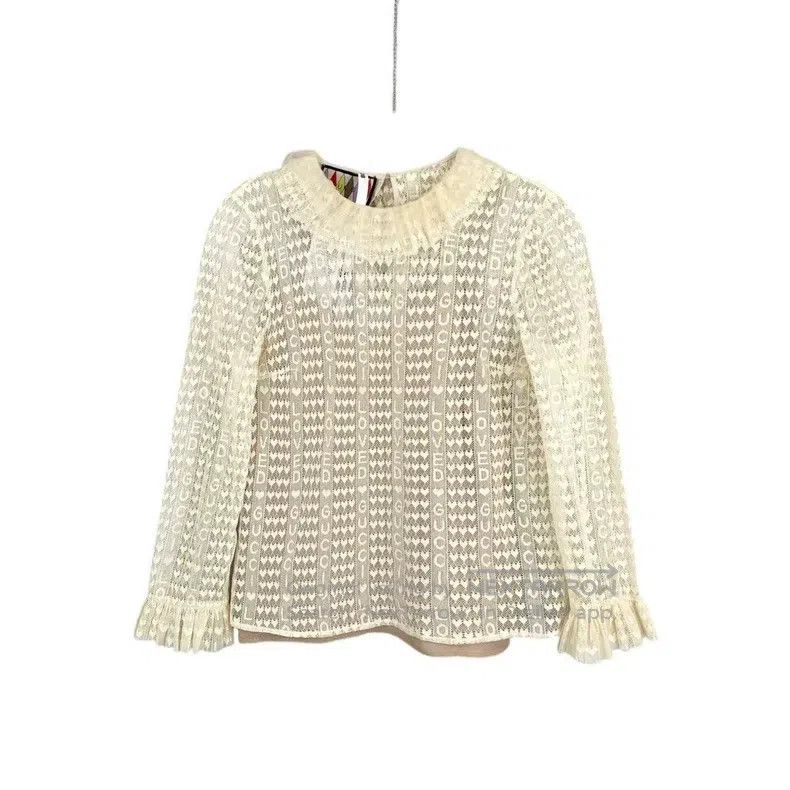 Gucci Gucci Valentine's Day limited edition lace doll collar shi Size XS / US 0-2 / IT 36-38 - 1 Thumbnail