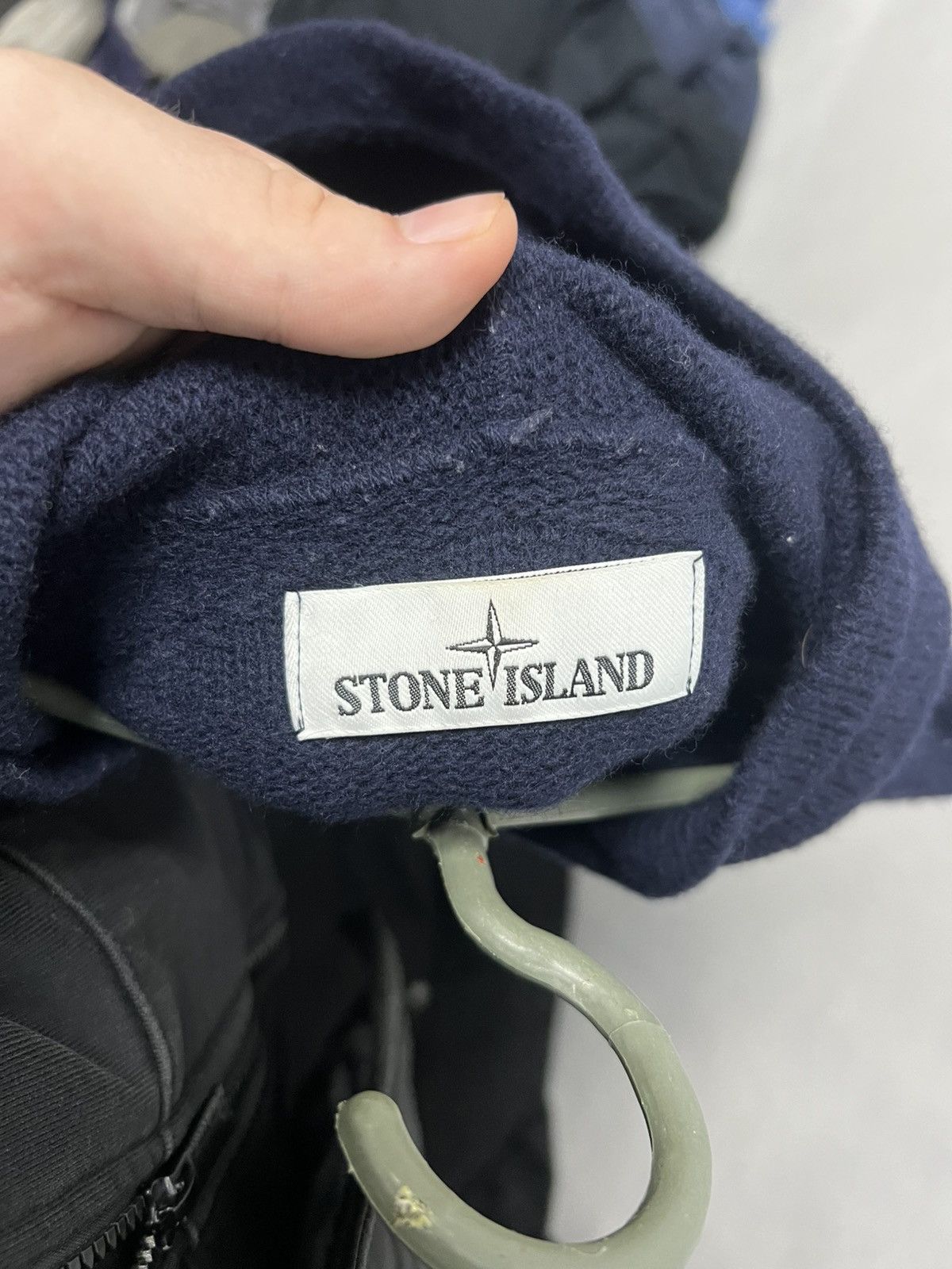 Stone Island Stone Island Wool Zip Hoodie Size US XL / EU 56 / 4 - 9 Thumbnail
