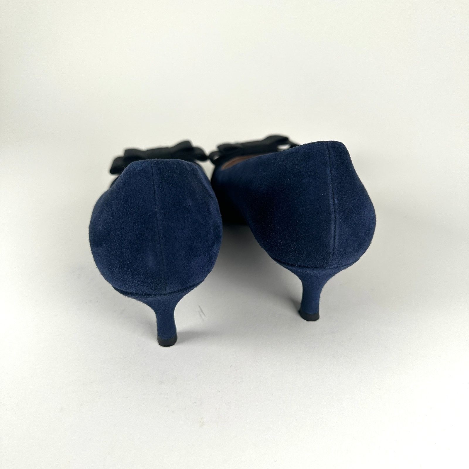 Miu Miu Miu Miu Bue Suede Kitten Heel Size 40 Size US 10 / IT 40 - 4 Thumbnail