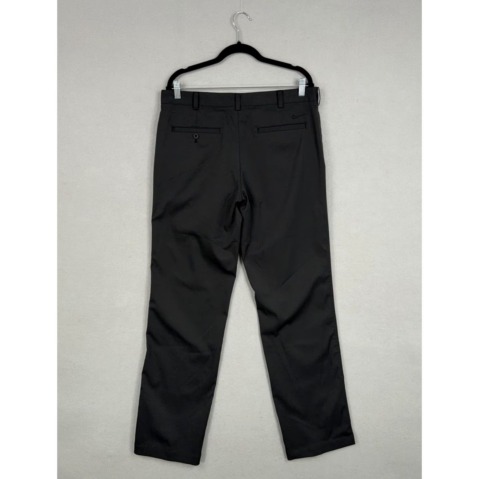 Nike Nike Golf Pants Mens 34x34 Dri-FIT Grey Stretch Polyester Spandex Casual Chino On-Course Wear Mens Size US 34 / EU 50 - 6 Thumbnail