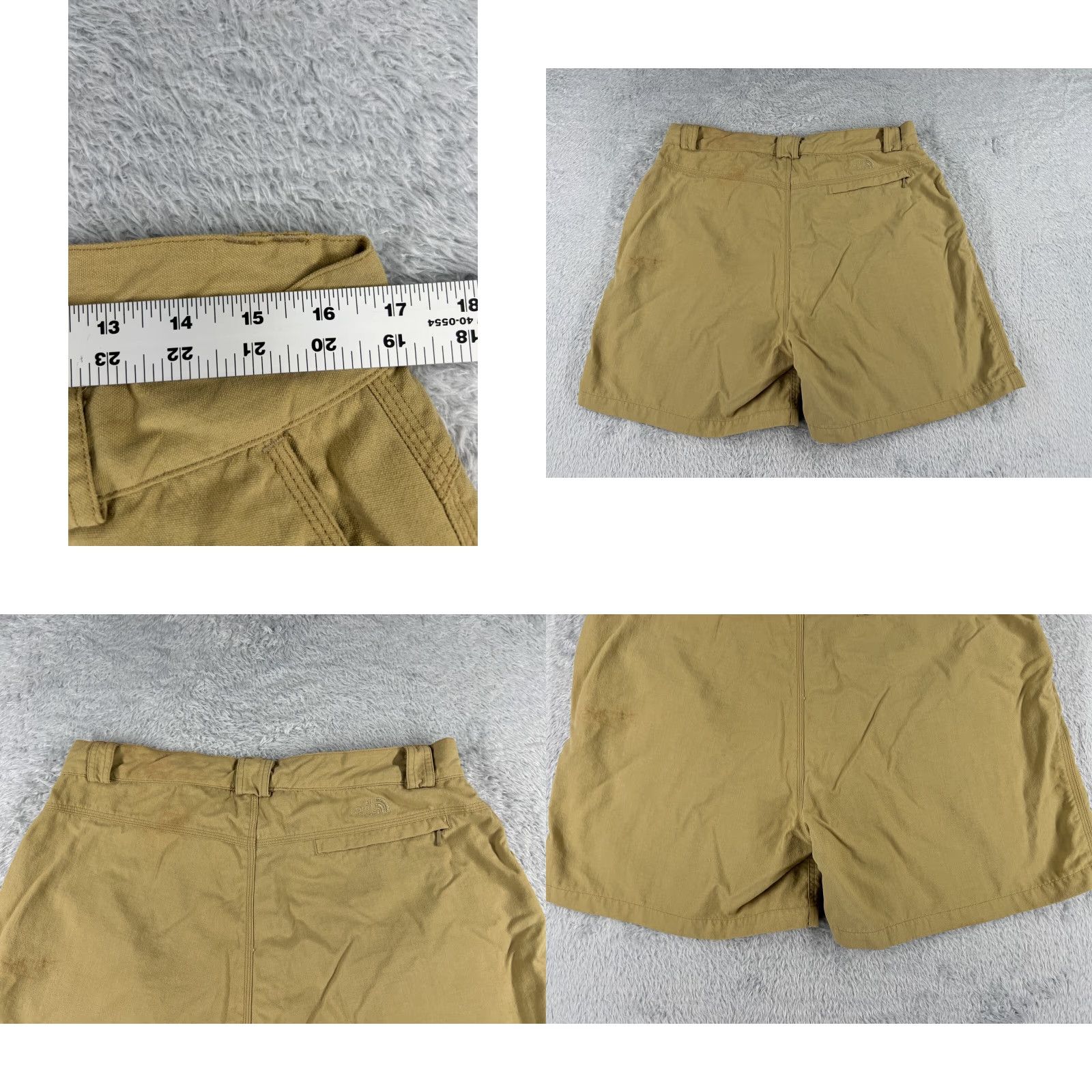 The North Face The North Face Short Men 38 Beige Nylon Polyester Zipper Pocket Cargo 7 Inseam Regular 38x7 Chino Canvas Golf Casual Travel Size US 38 / EU 54 - 9 Thumbnail