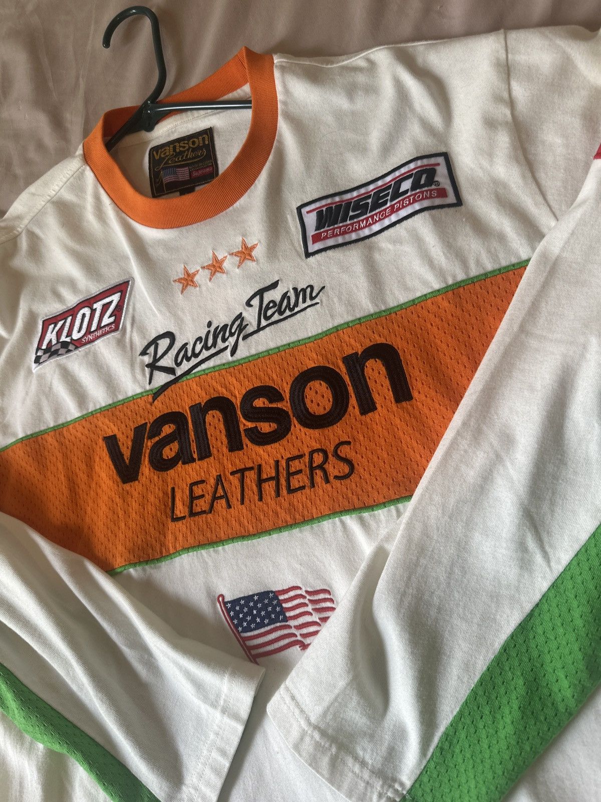 Supreme × Vanson Leathers Supreme Vanson Leathers L/S Top White Size L Size US L / EU 52-54 / 3 - 3 Thumbnail