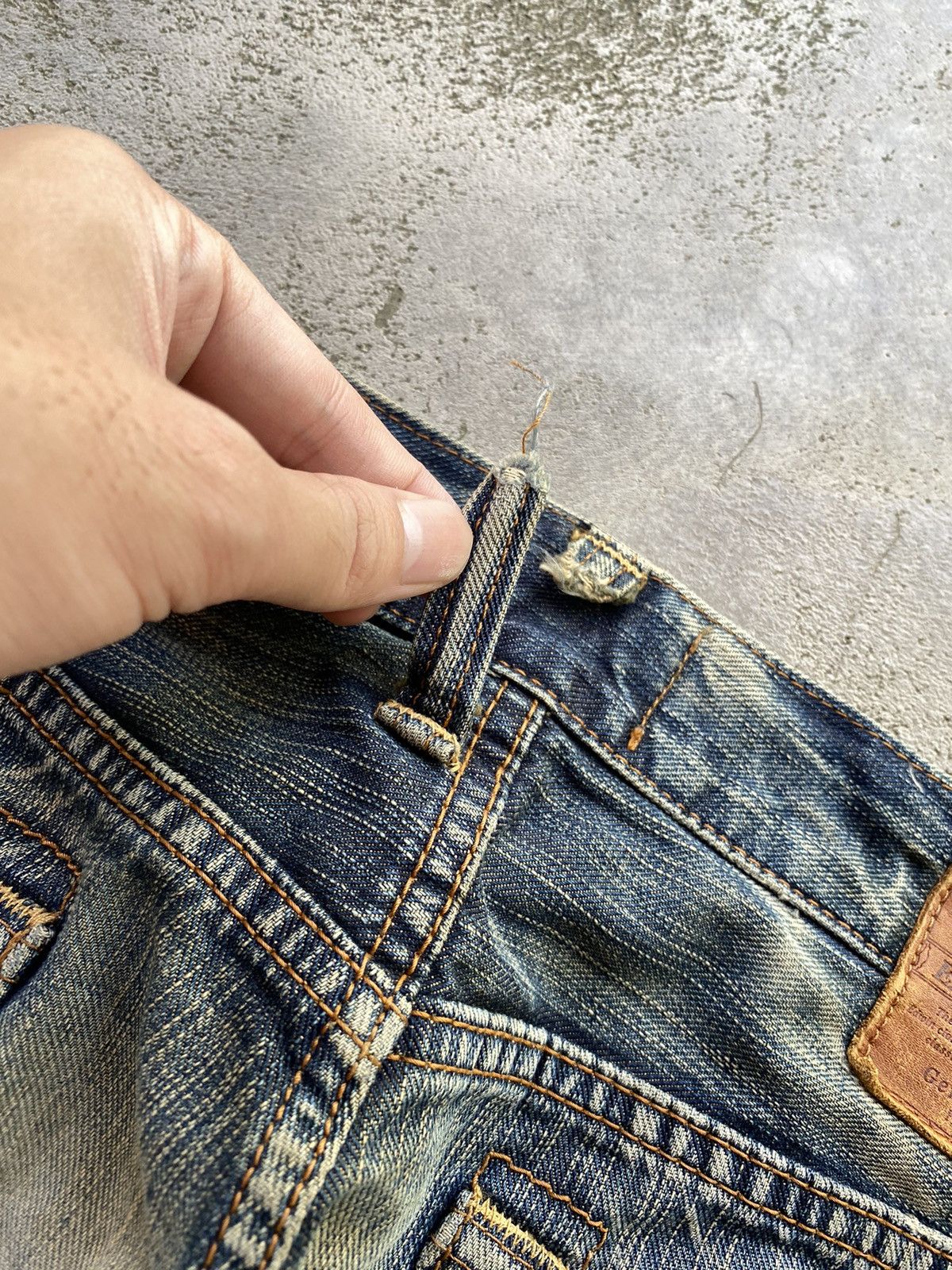 Edwin × If Six Was Nine Vintage Edwin Distressed Jeans Size US 34 / EU 50 - 10 Thumbnail