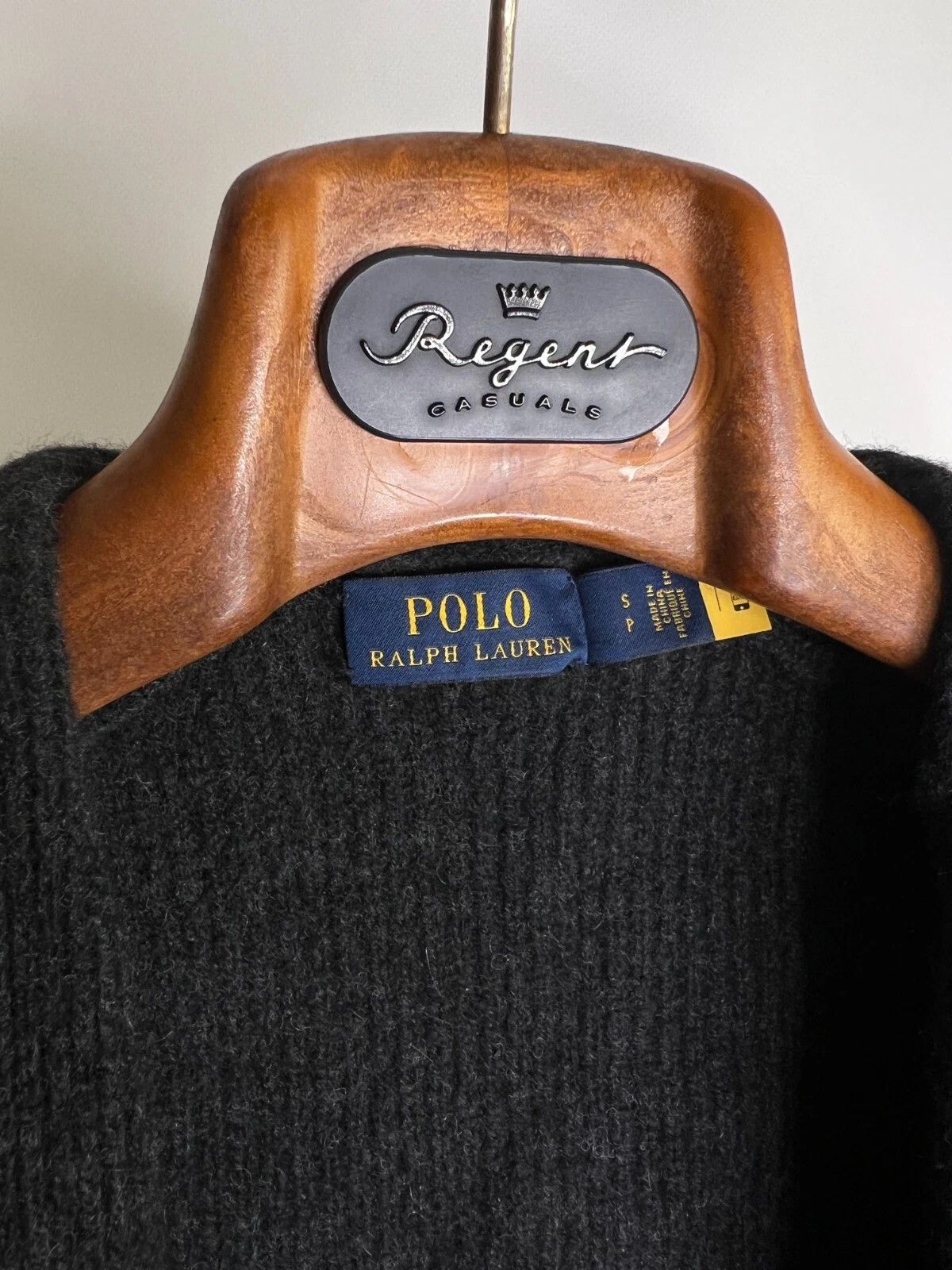 Polo Ralph Lauren Polo Ralph Lauren Long Open Dark Grey Cardigan Wool Cashmere Size S / US 4 / IT 40 - 8 Thumbnail