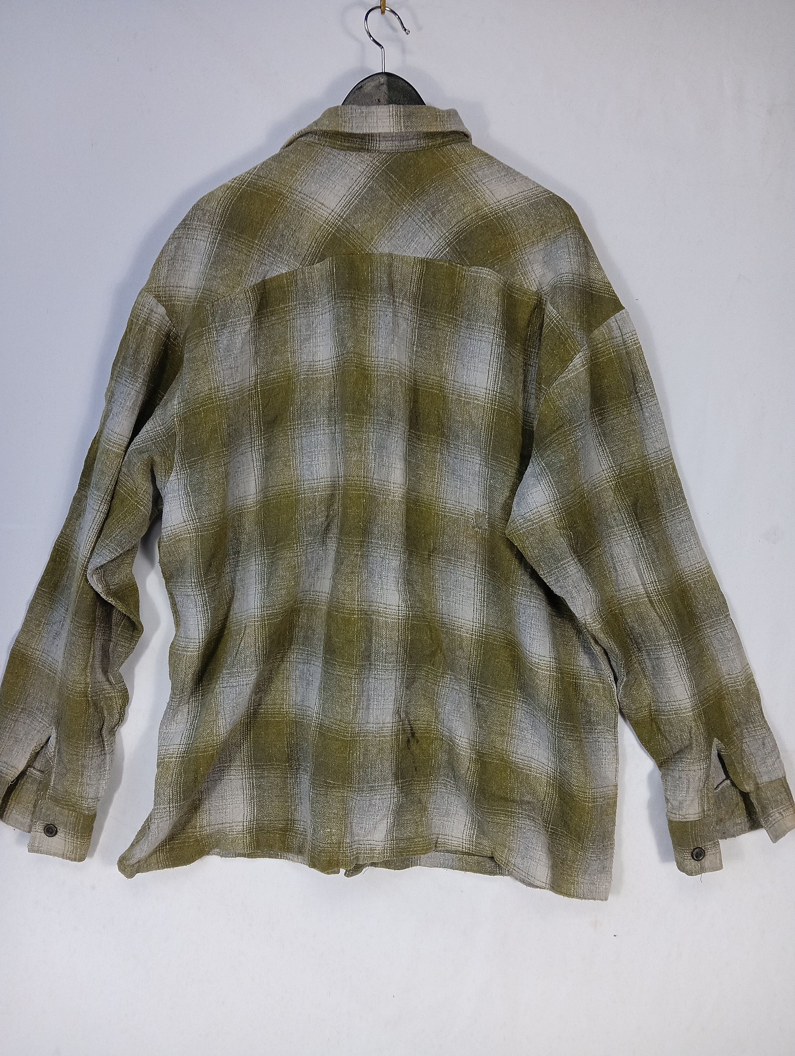 Vintage vintage wool kik wear button up rare TEE Size US XXL / EU 58 / 5 - 8 Thumbnail