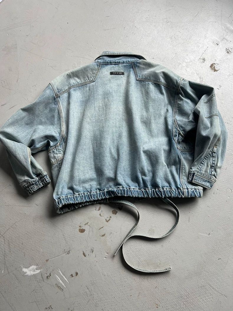 Fear of God Fear of God Season 6 washed streamer denim jacket Size US L / EU 52-54 / 3 - 2 Thumbnail