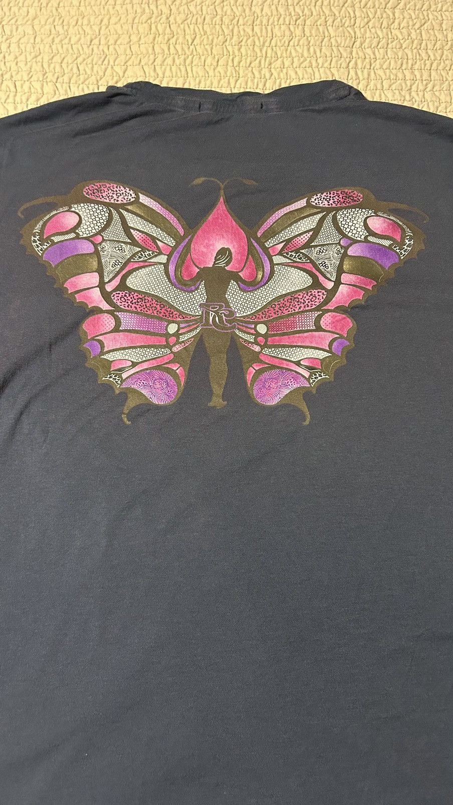 Roberto Cavalli × Vintage Spring 2007 Vintage Butterfly Print T Small Size US M / EU 48-50 / 2 - 6 Thumbnail