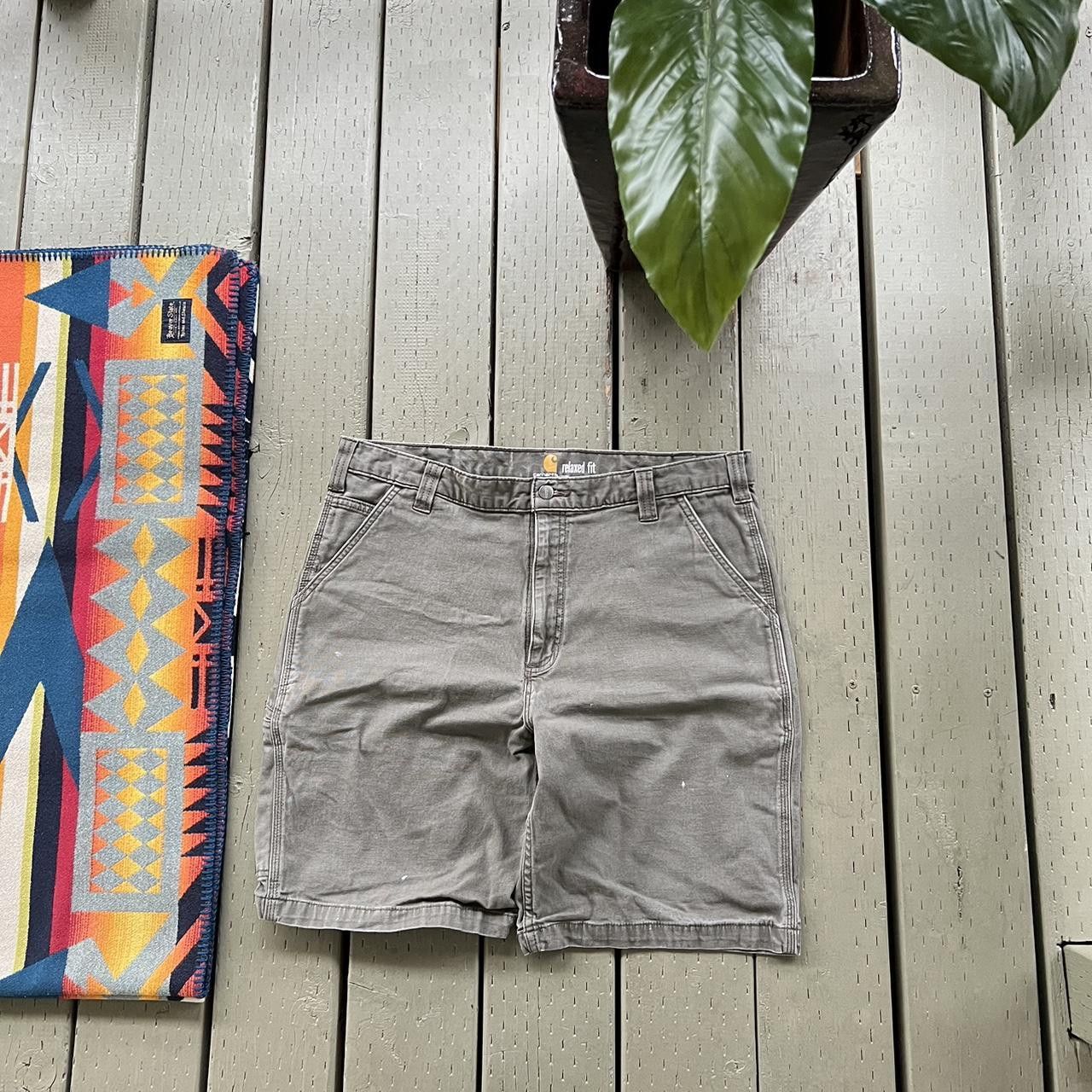 Carhartt × Vintage Vintage Y2K Carhartt Shorts Size US 36 / EU 52 - 2 Thumbnail