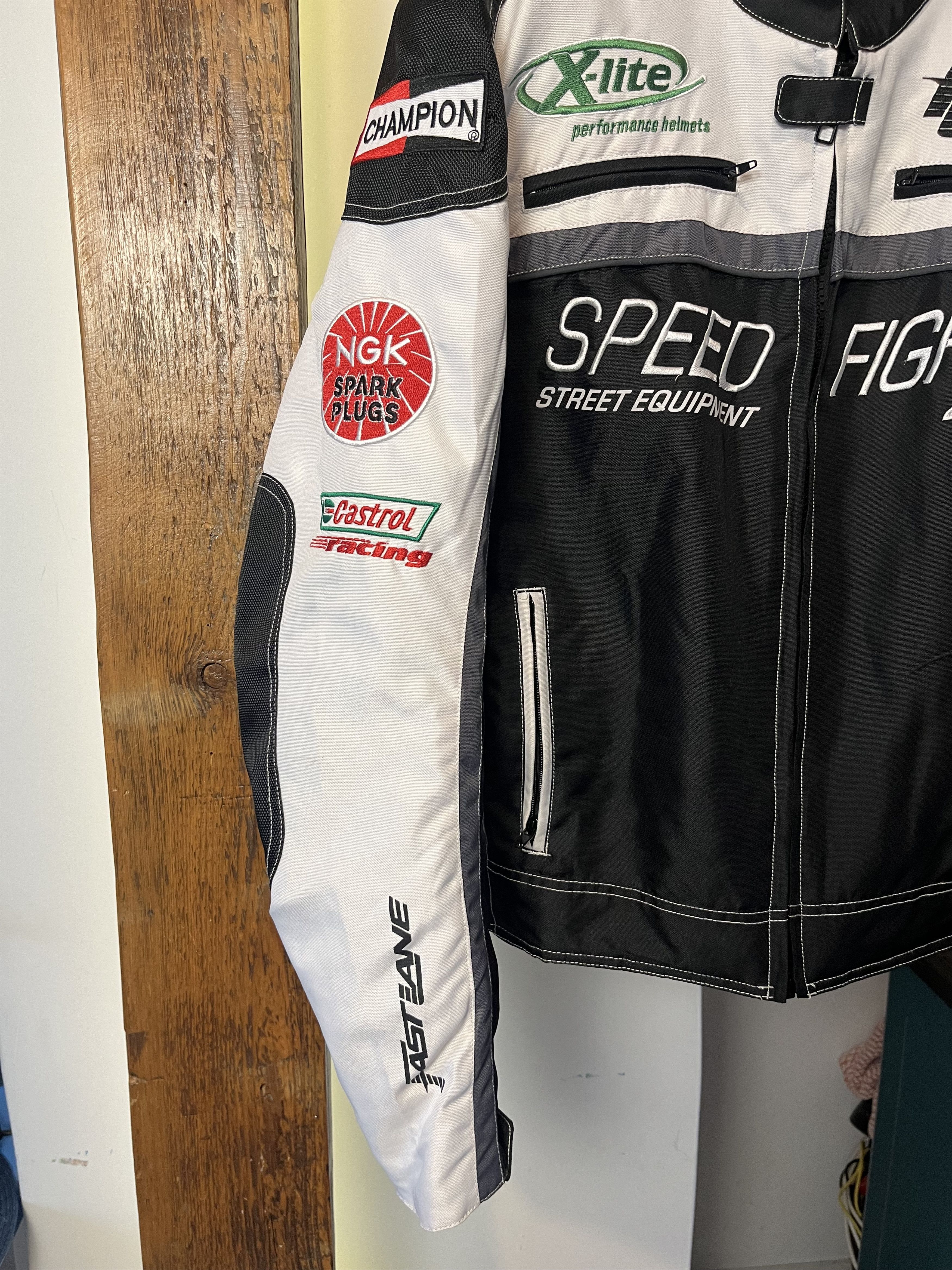 Vintage 90s SPEED FIGHTER #71 Fast Lane Racing Nascar Jacket Size US L / EU 52-54 / 3 - 5 Thumbnail