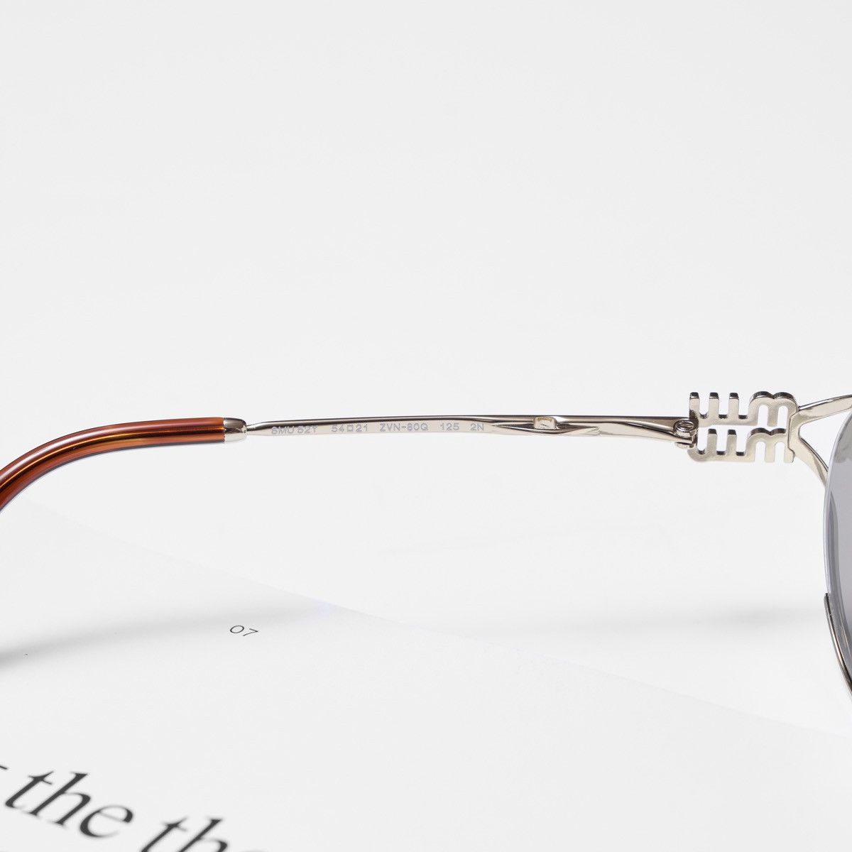 Miu Miu MIU MIU 0MU 52YS ZVN80Q SUNGLASSES Size ONE SIZE - 5 Thumbnail