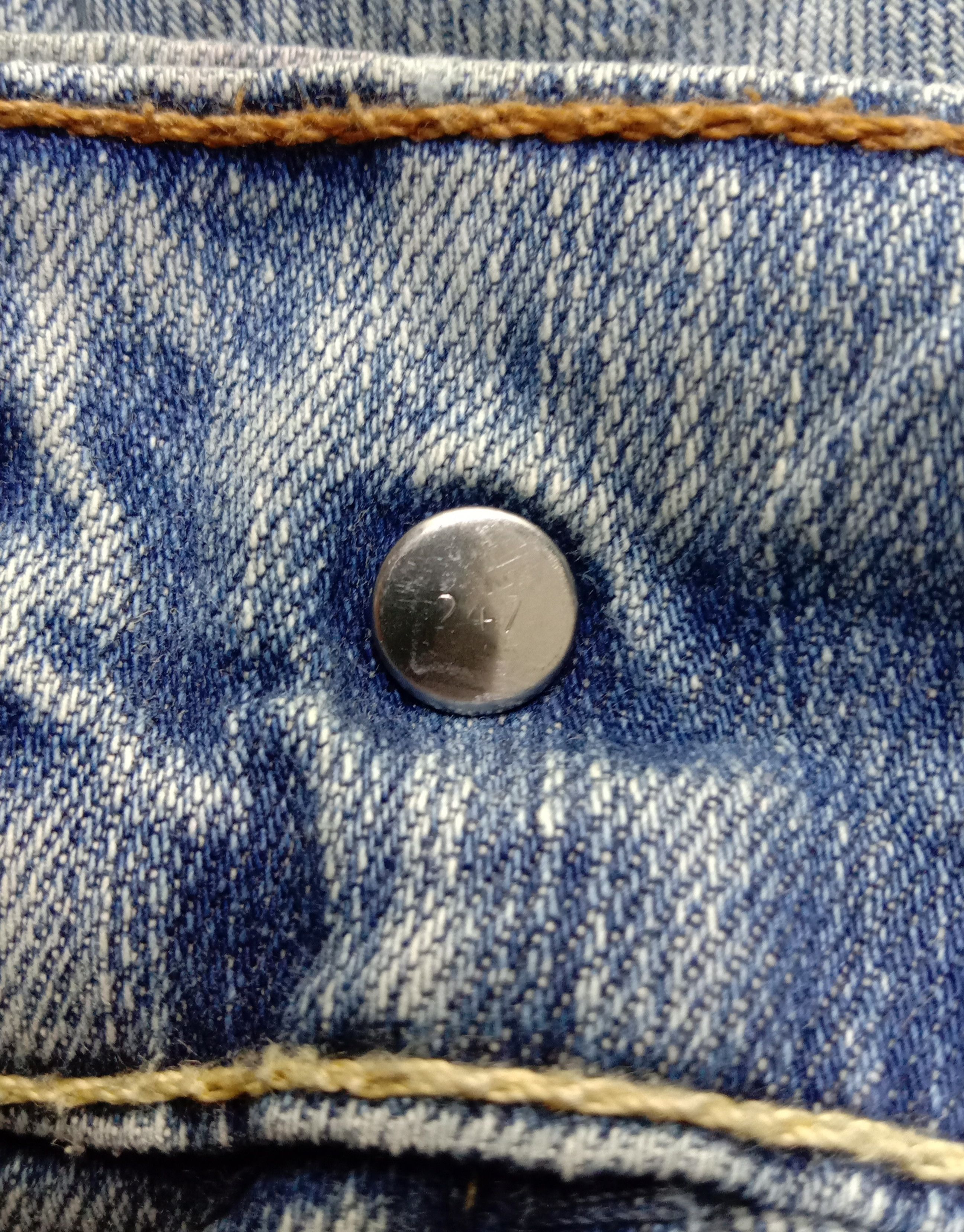 Levi's Vintage Levi's 502 Jeans Light Wash Taper Fit Denim Size 29" - 10 Thumbnail