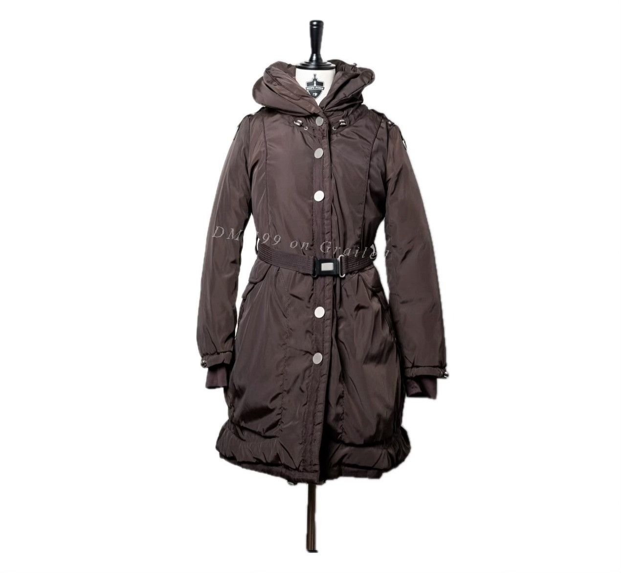 Vintage Vintage Marithé + François Girbaud Brown Down Jacket Size M / US 6-8 / IT 42-44 - 1 Thumbnail