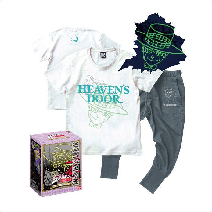Anime Jojo Bizarre Adventure “Heaven's Door” Tee Size US M / EU 48-50 / 2 - 9 Thumbnail