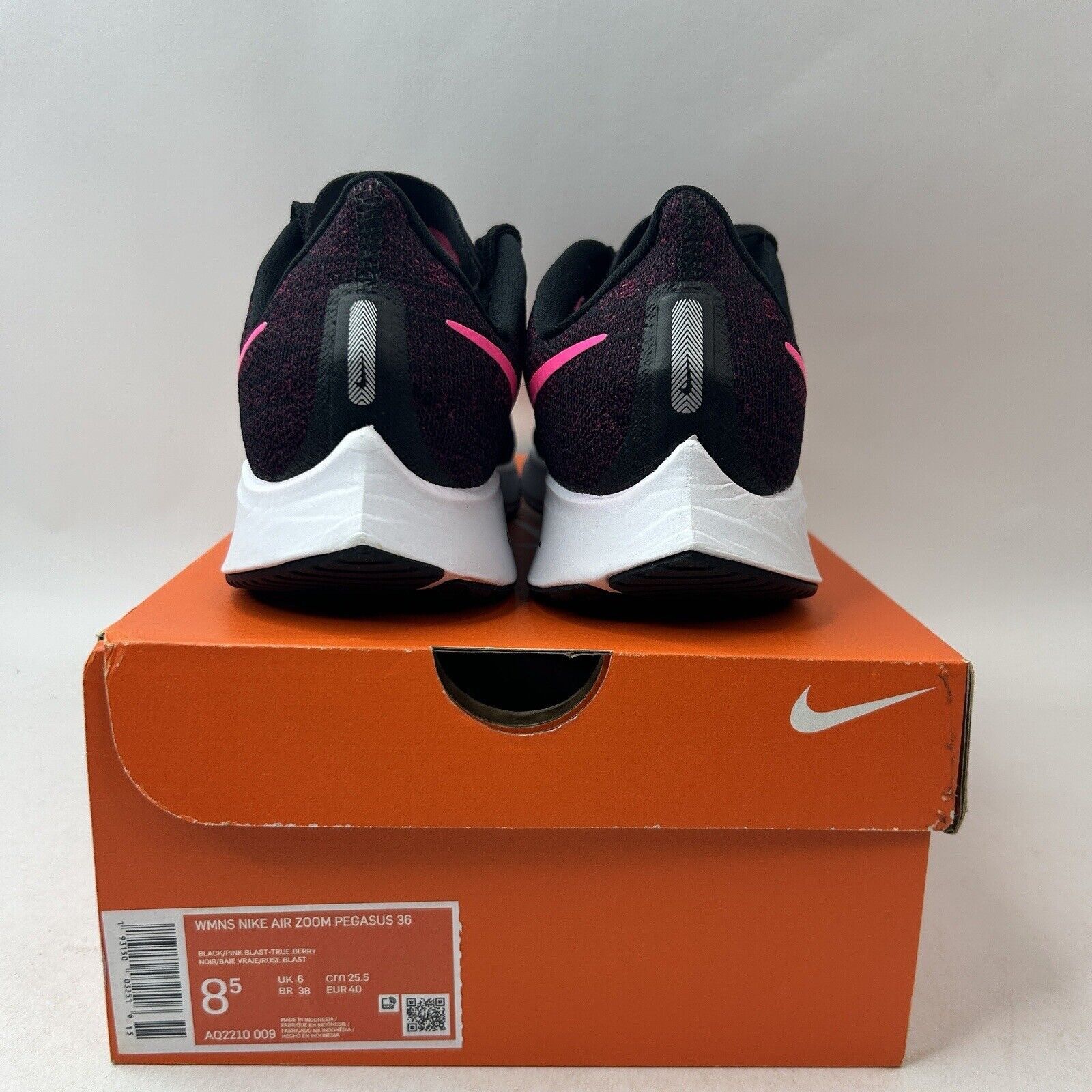 Nike Nike Air Zoom Pegasus 36 WMNS “Pink Blast/True Berry" 2024 Size US 8.5 / IT 38.5 - 4 Thumbnail