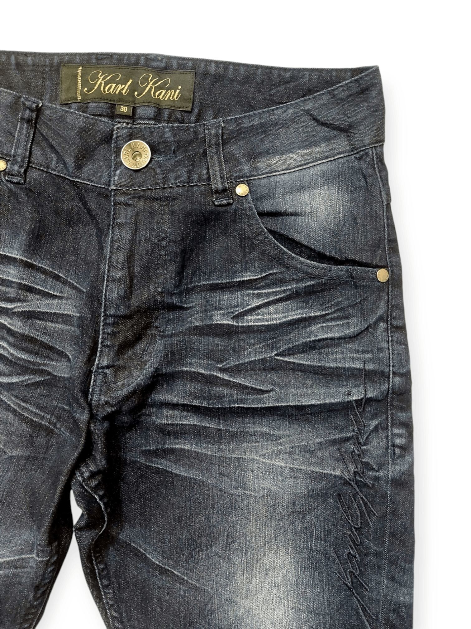 Karl Kani Vintage Karl Kani Whiskers Denim Size US 30 / EU 46 - 7 Thumbnail
