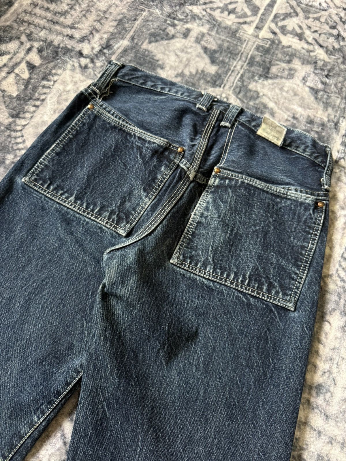 Indigo × Tender Co. Tender Co. Type 130 Pocket Mouth lining Selvage Jeans Size US 30 / EU 46 - 10 Thumbnail