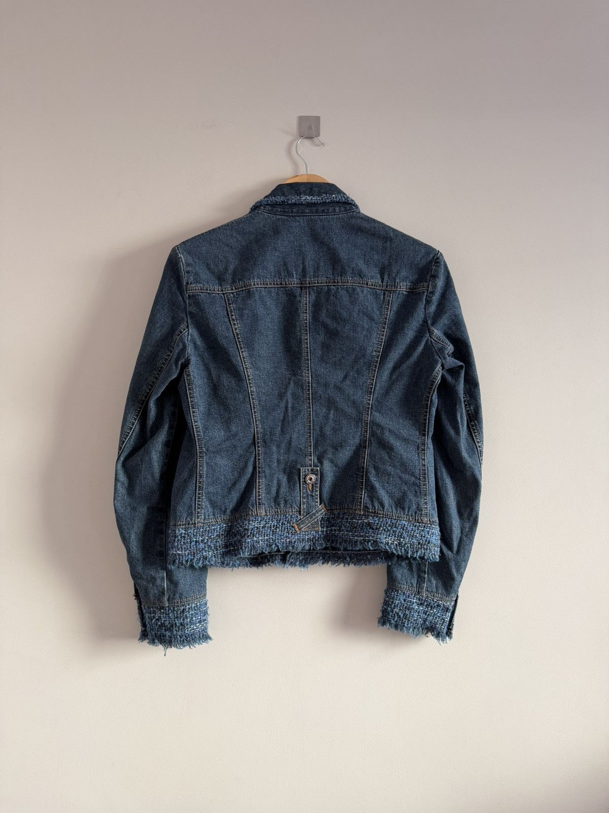 Dolce & Gabbana Vintage D&G Denim Set Tweed Trim Jacket Jeans Size M / US 6-8 / IT 42-44 - 3 Thumbnail