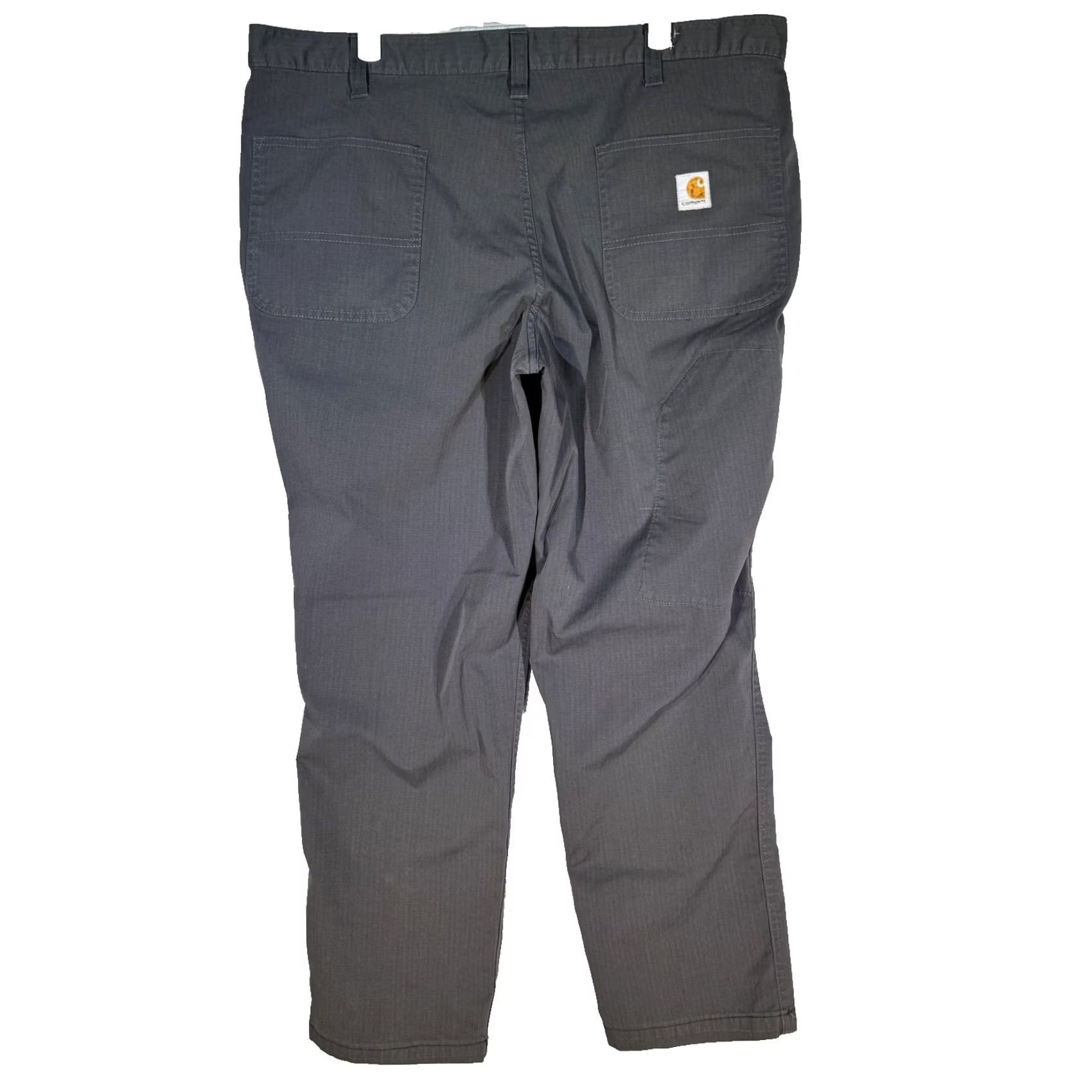 Carhartt VINTAGE? No — Carhartt Pants Mens 38x30 Gray Relaxed Fit Ripstop Workwear Utility Pockets Size US 38 / EU 54 - 2 Thumbnail