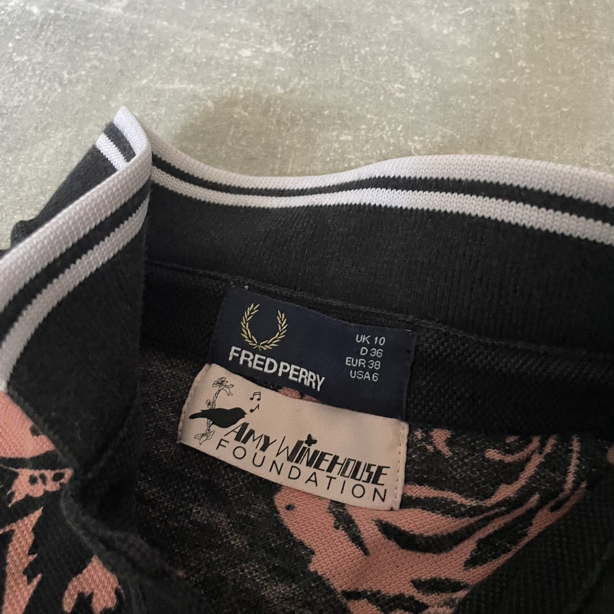 Fred Perry Fred Perry Amy Winehouse Shirt polo old school rap og raf Size M / US 6-8 / IT 42-44 - 2 Thumbnail