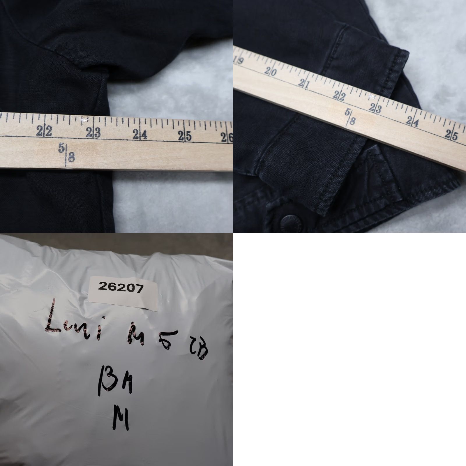 Vintage VINTAGE Levi's Jacket Mens M Black Canvas Rugged Quilt Lined Utility Field Casual Size US M / EU 48-50 / 2 - 10 Thumbnail