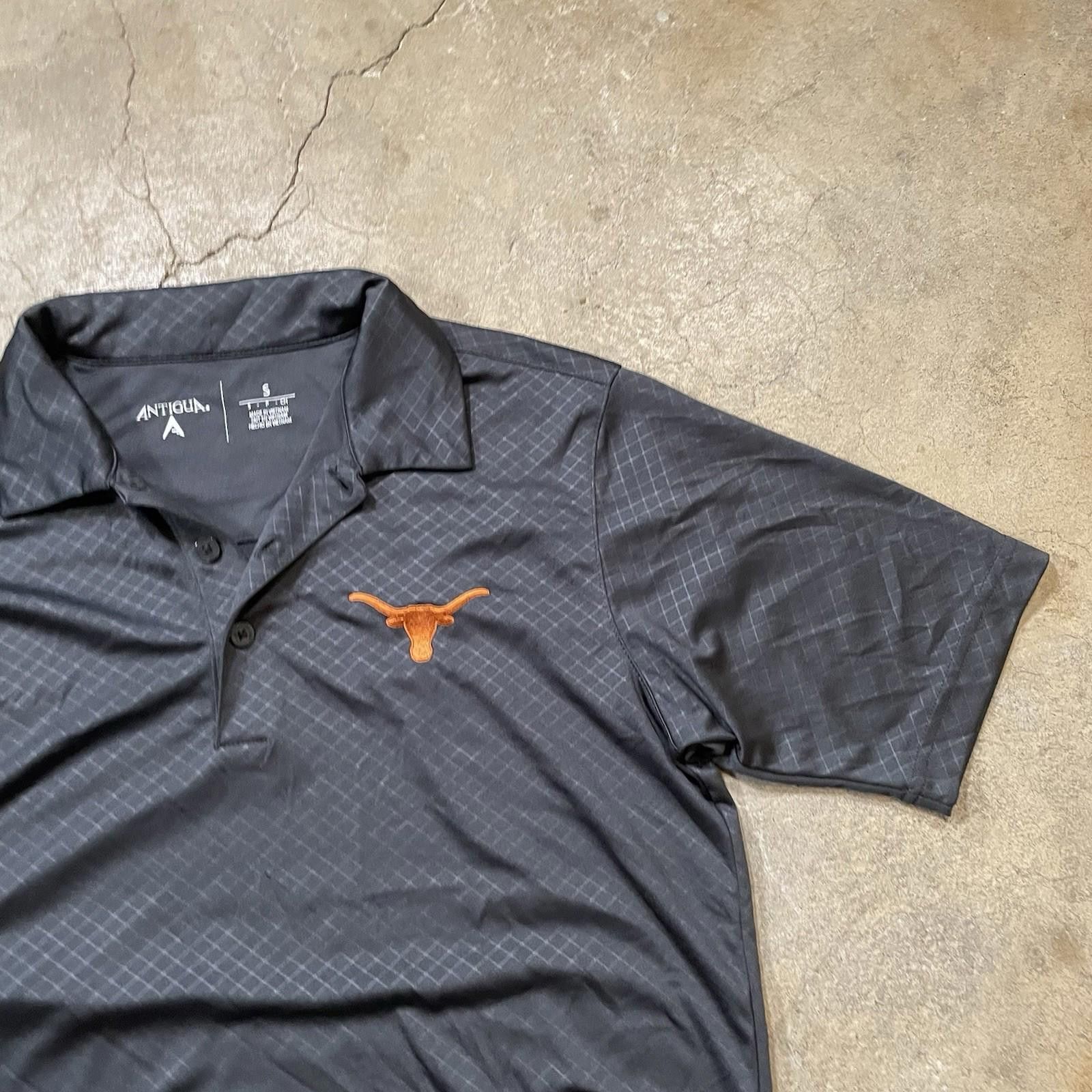 Antigua Texas Longhorns Antigua Short Sleeve Campus Polo Shirt S Size ONE SIZE - 4 Thumbnail