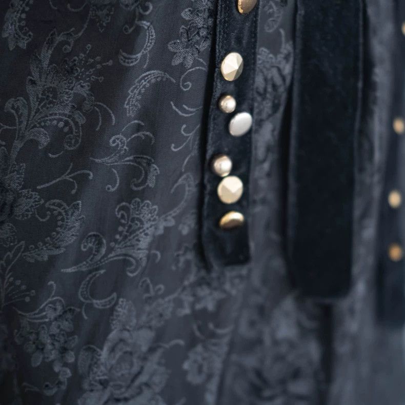 Comme des Garcons Comme Des Garcons Rivet velvet strap dress Size M / US 6-8 / IT 42-44 - 7 Thumbnail